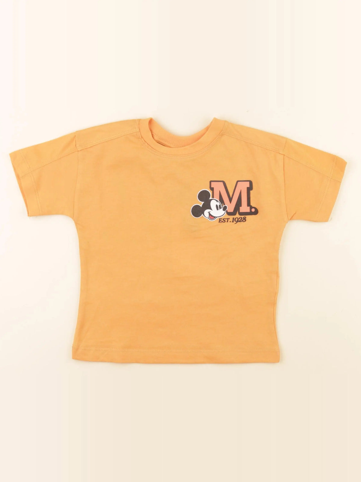 Zara - tee-shirt imprimé au dos orange - 2 ans