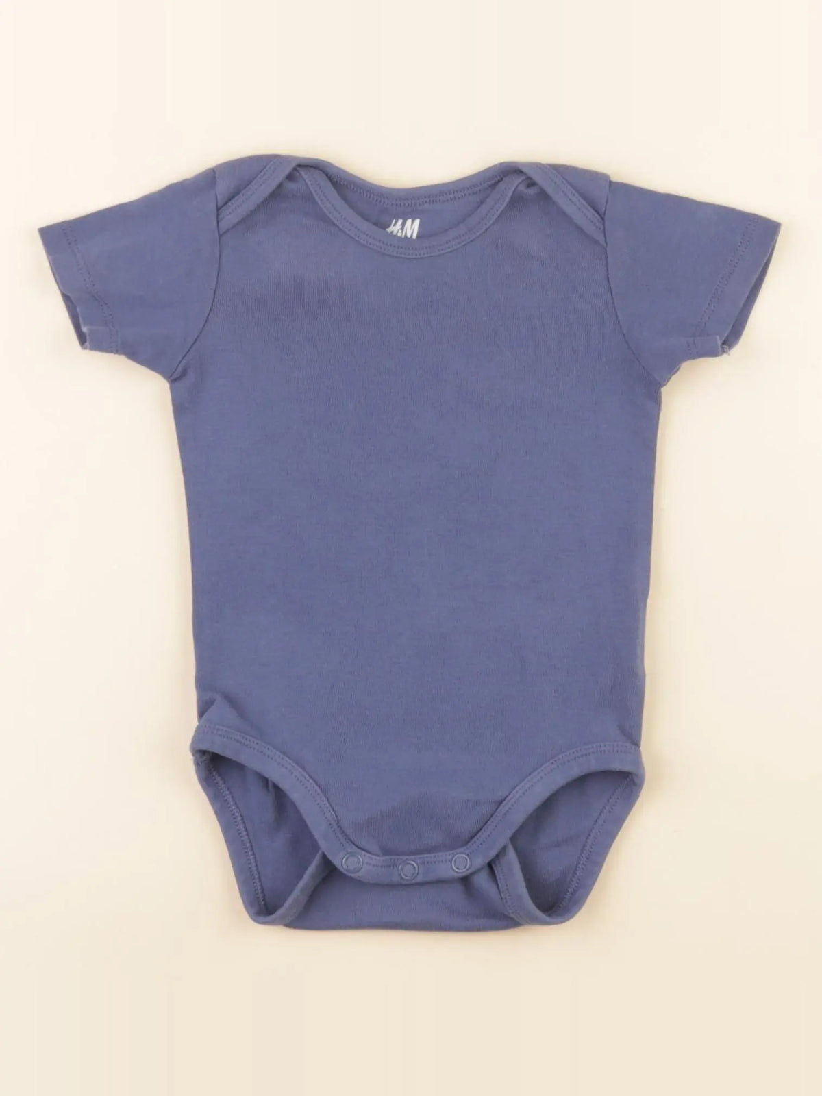 H&M - body bleu - 9 mois