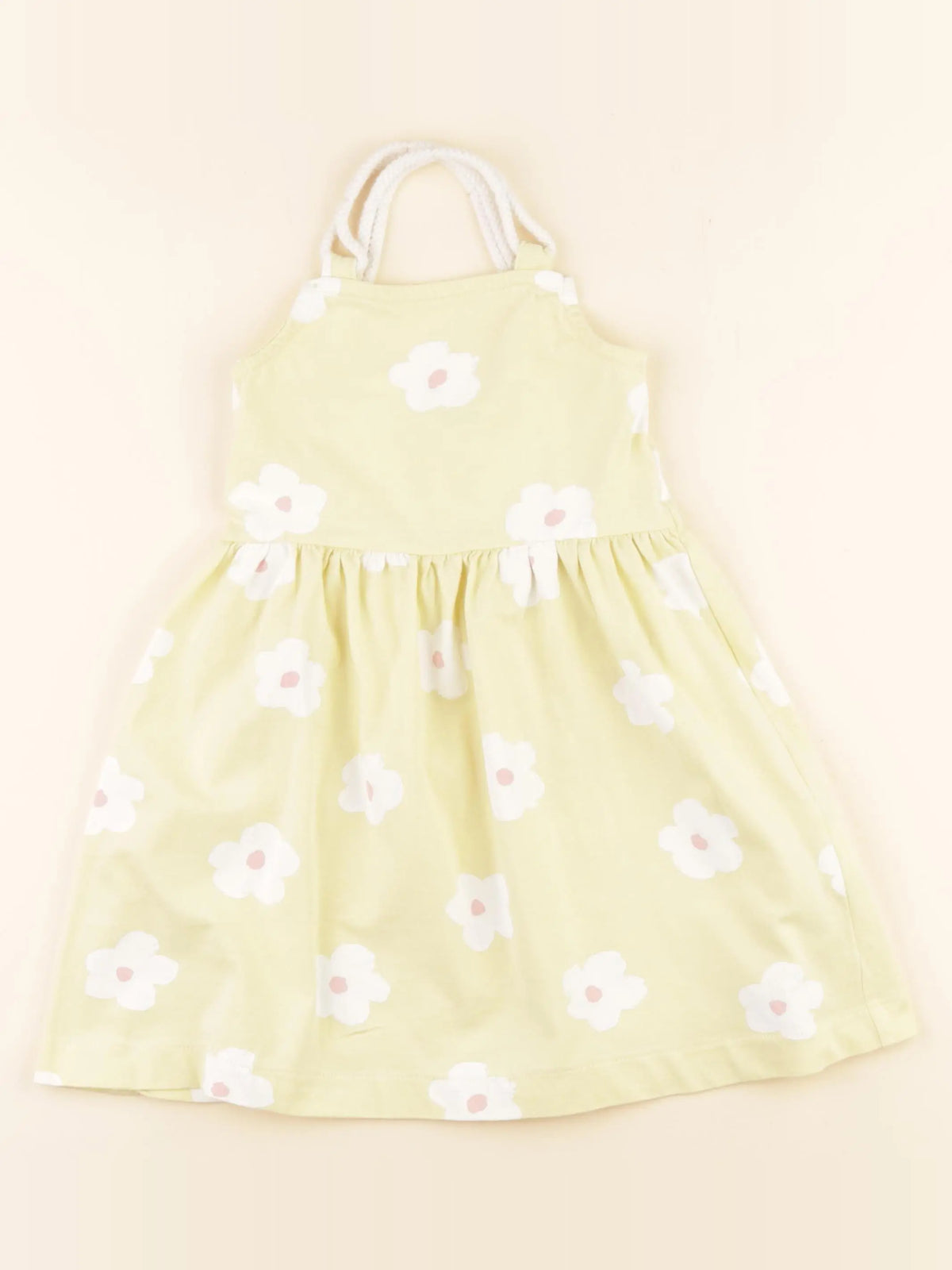 Vertbaudet - robe jaune - 8 ans