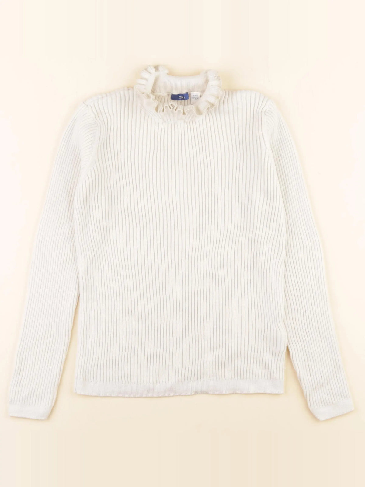 Okaidi - sous-pull beige - 10 ans