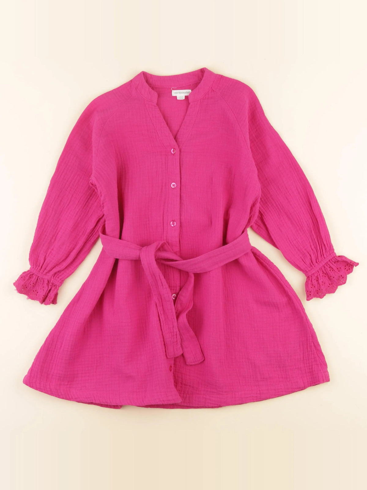 Vertbaudet - robe rose - 5 ans
