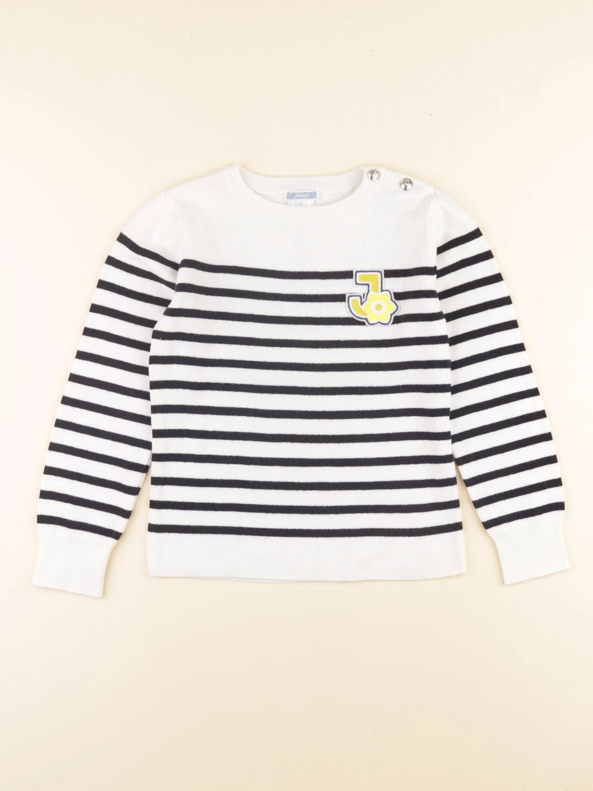Jacadi - pull bleu - 10 ans