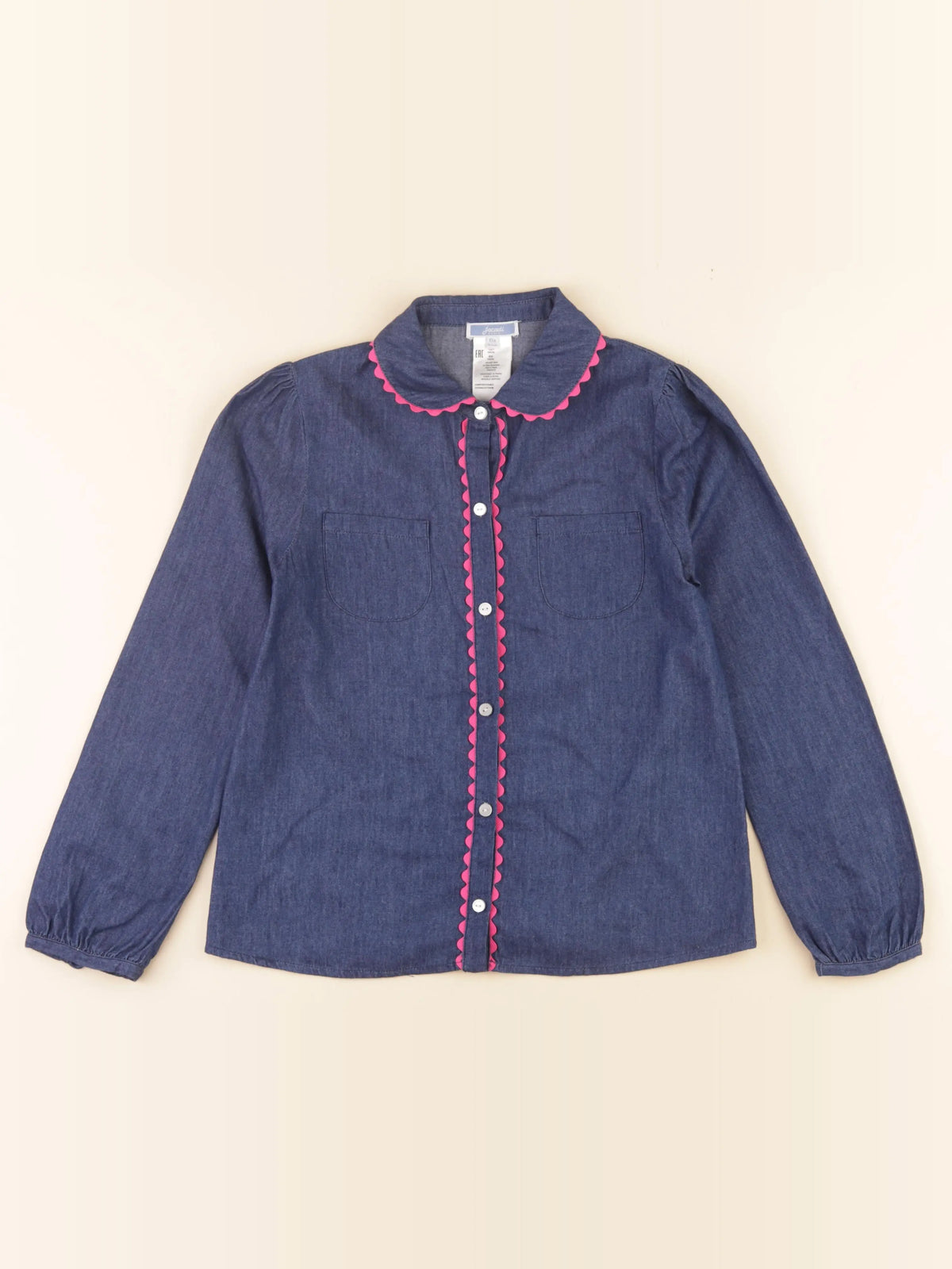 Jacadi - blouse bleu - 10 ans