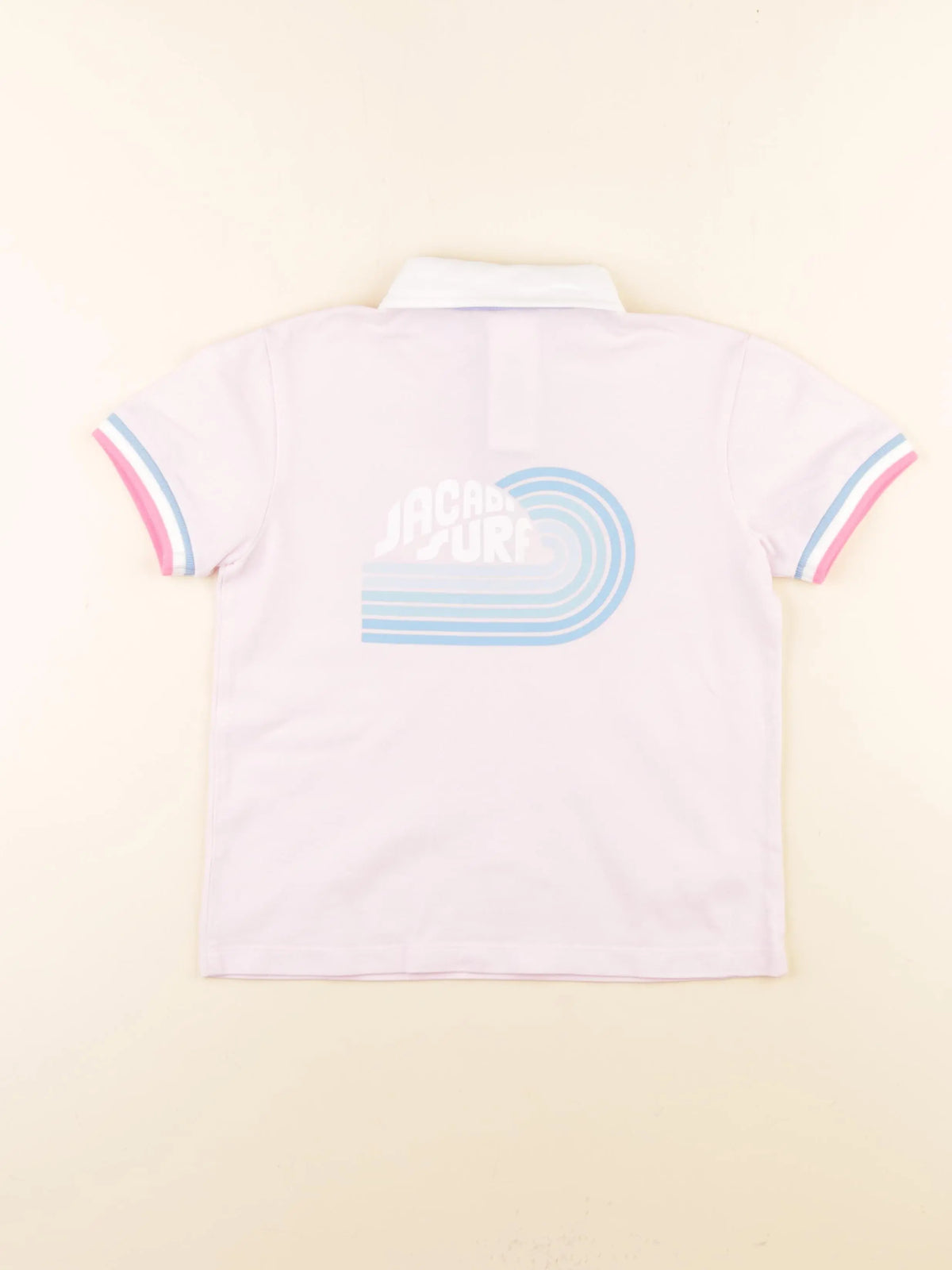 Jacadi - polo imprimé au dos rose - 8 ans