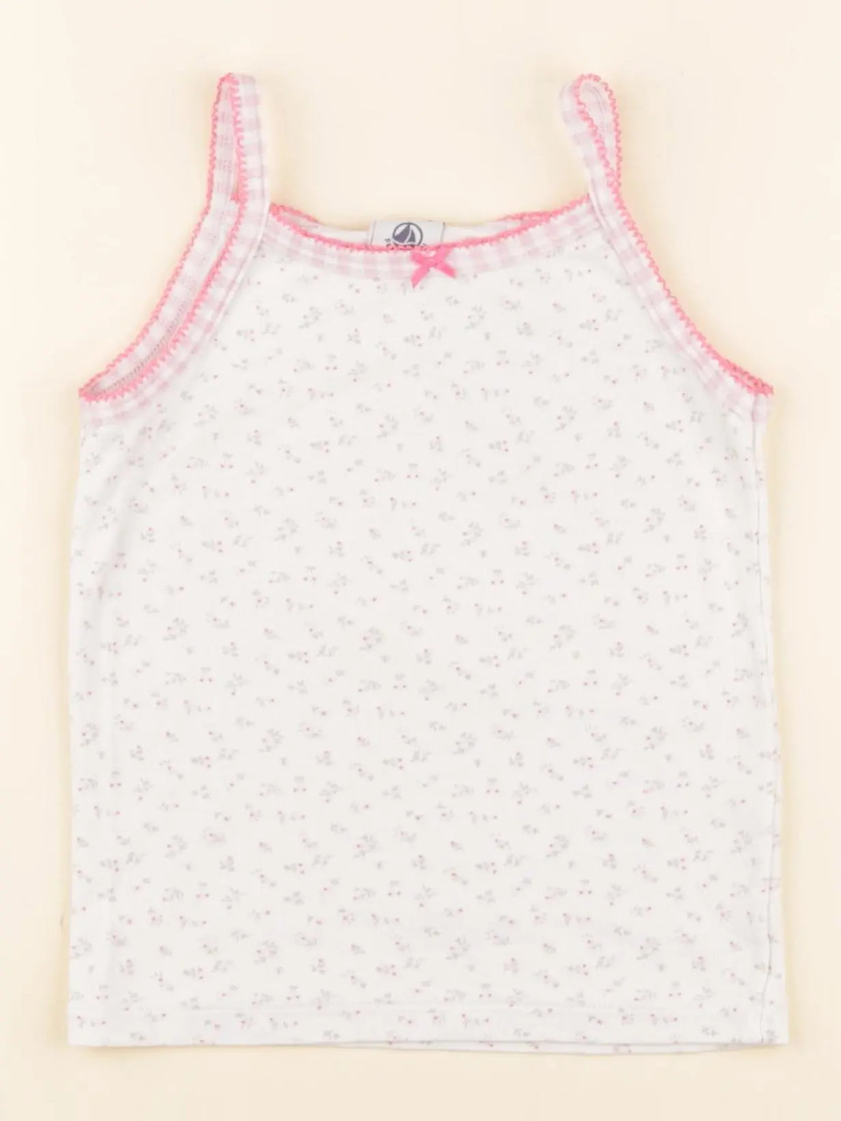 Petit Bateau - maillot de corps gris - 5 ans