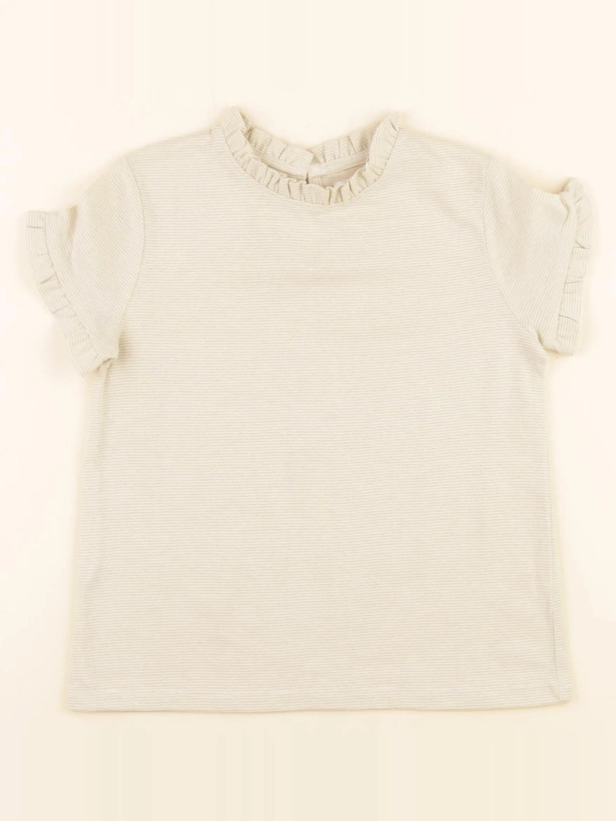 Vertbaudet - tee-shirt or - 5 ans