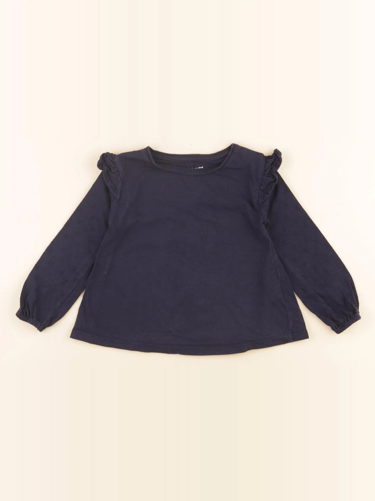 Vertbaudet - tee-shirt bleu - 4 ans