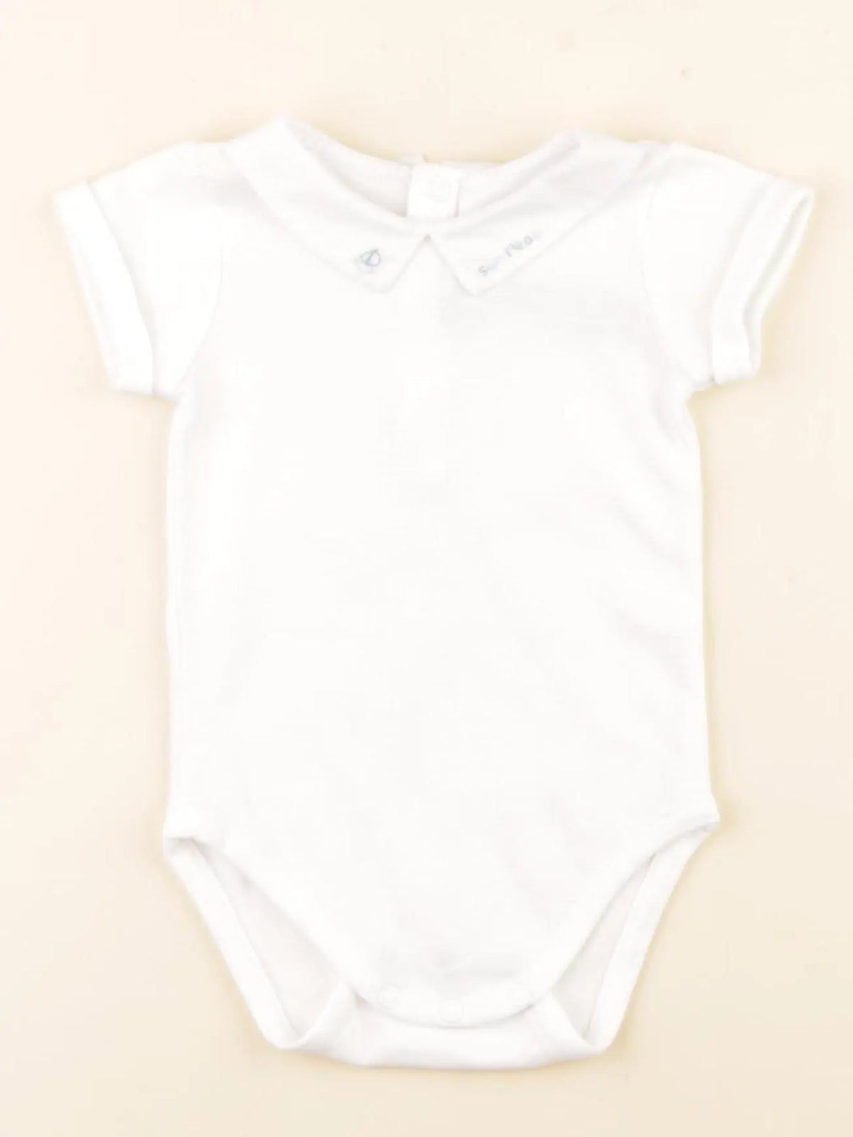 Jacadi - body à col blanc - 12 mois