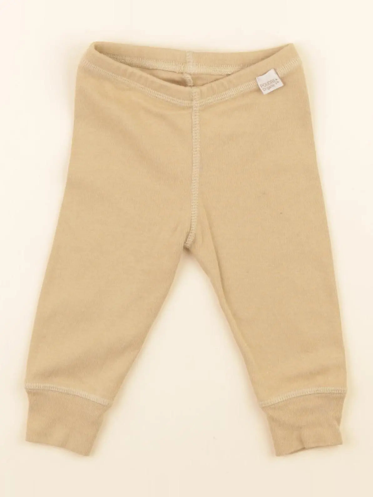 Poudre Organic - legging marron - 3 mois