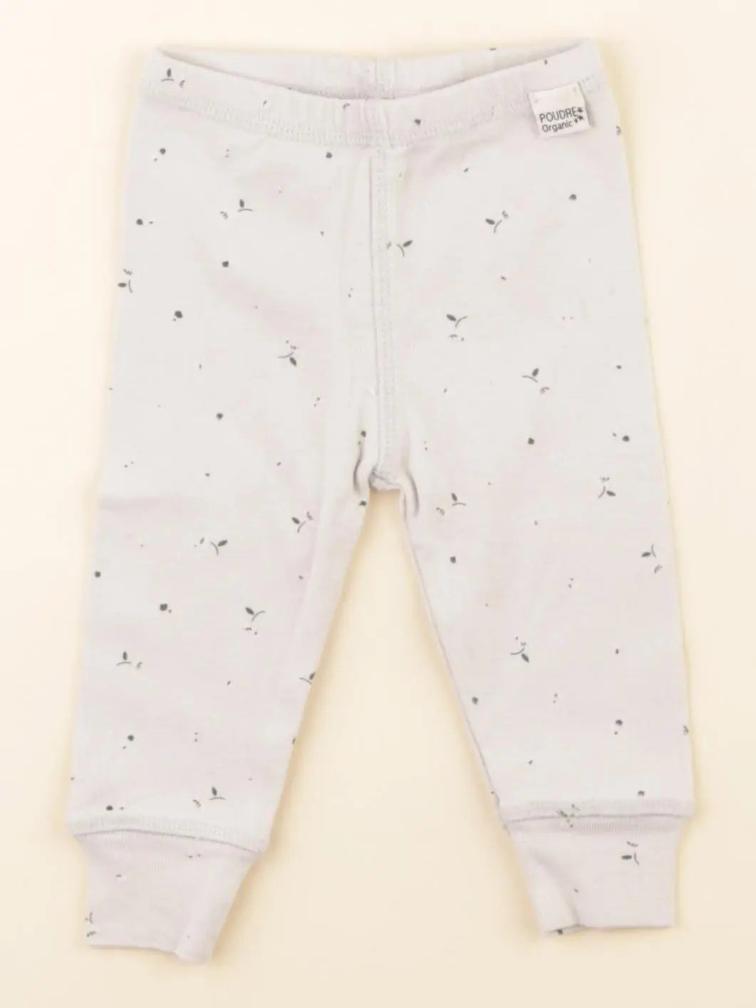 Poudre Organic - legging bleu - 3 mois
