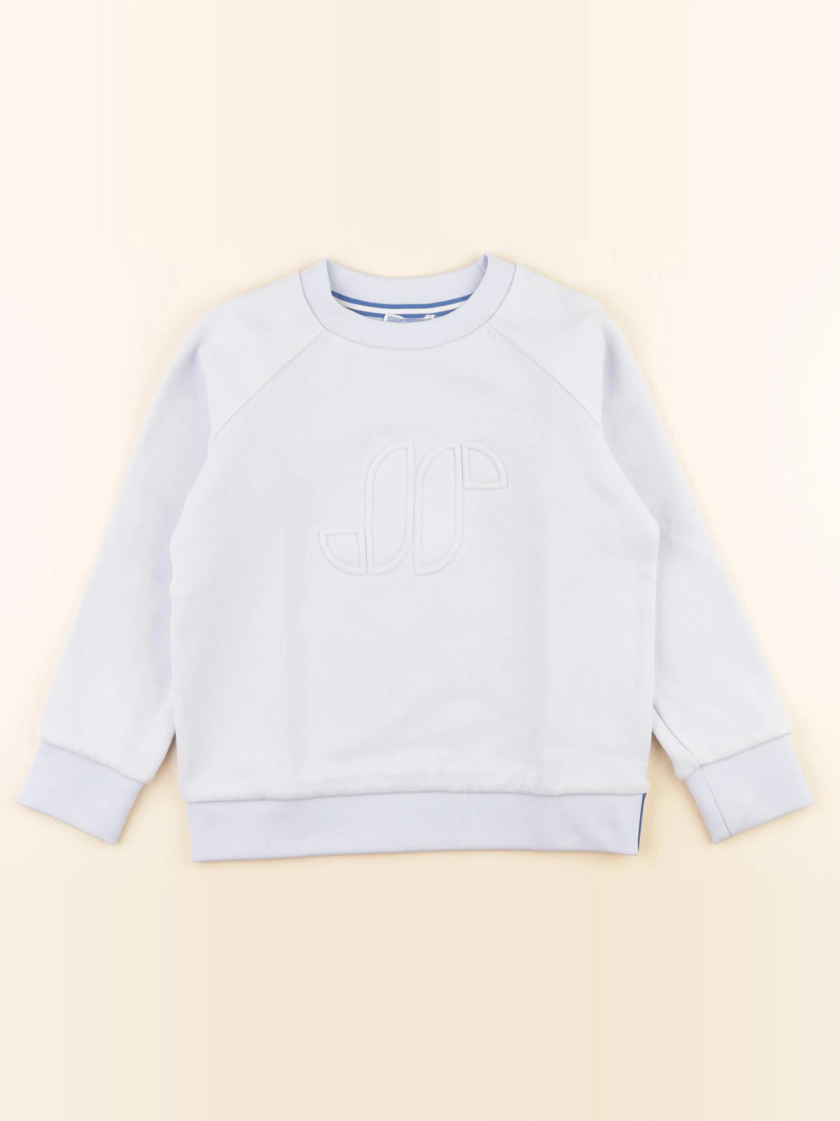 Jacadi - sweat bleu - 8 ans