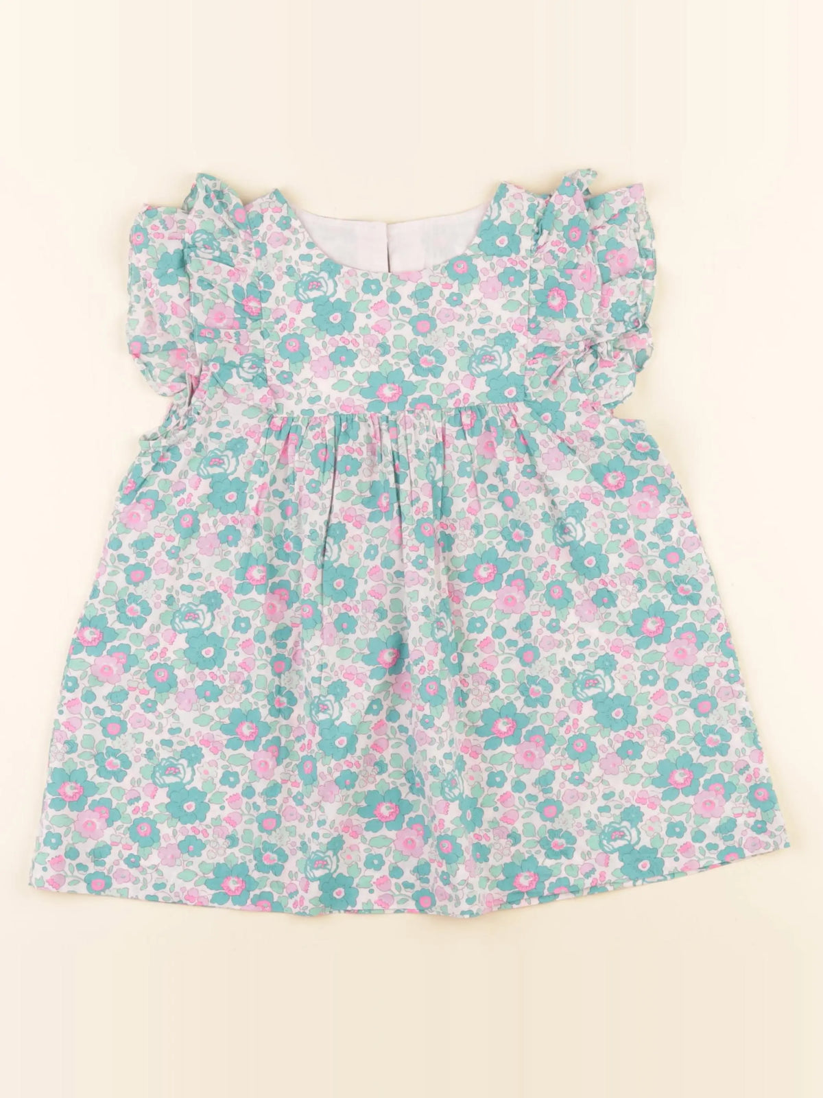 Jacadi - blouse liberty multicolore - 8 ans