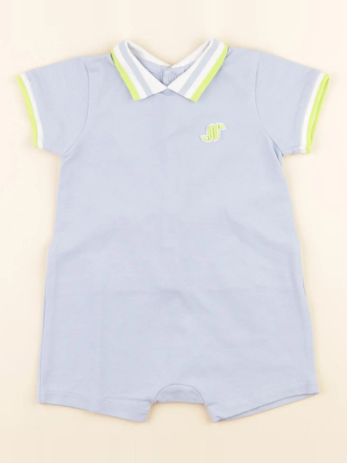 Jacadi - combinaison bleu - 6 mois