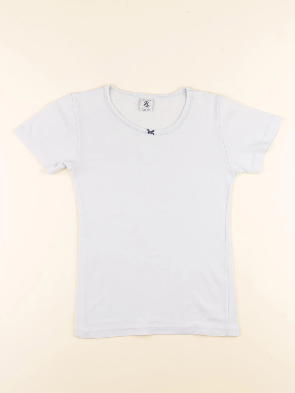 Petit Bateau - maillot de corps bleu - 10 ans