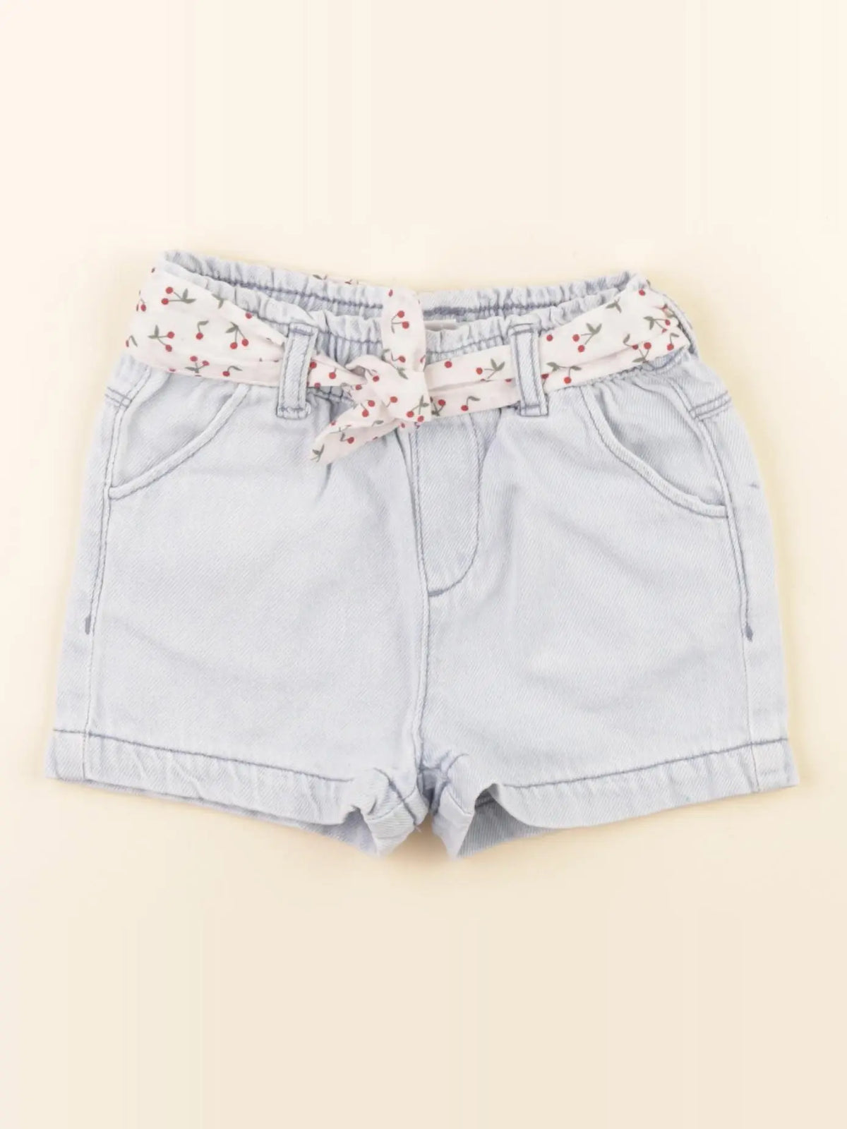 Vertbaudet - short bleu - 2 ans