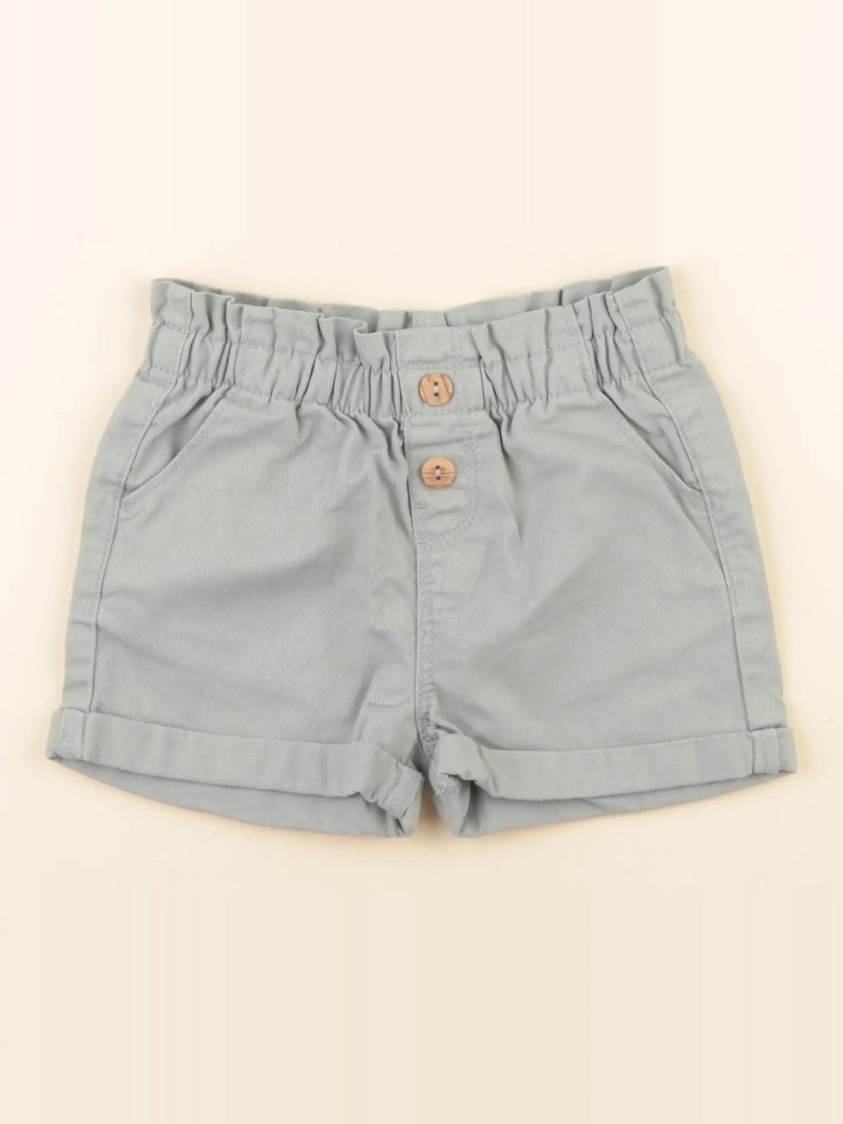 Vertbaudet - short vert - 2 ans