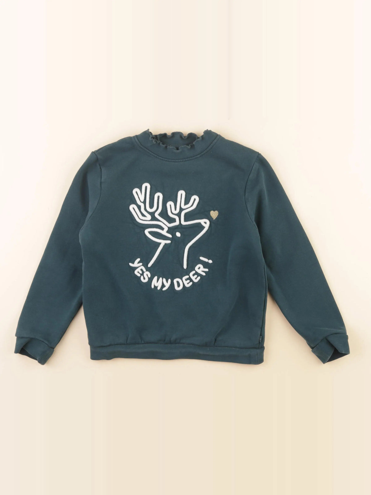 Okaidi - sweat vert - 6 ans