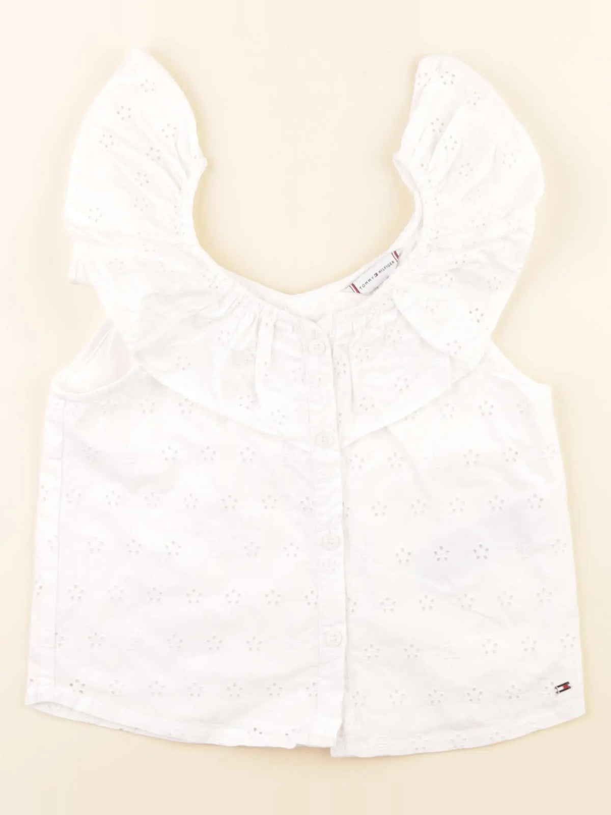 Tommy Hilfiger - blouse blanc - 7 ans