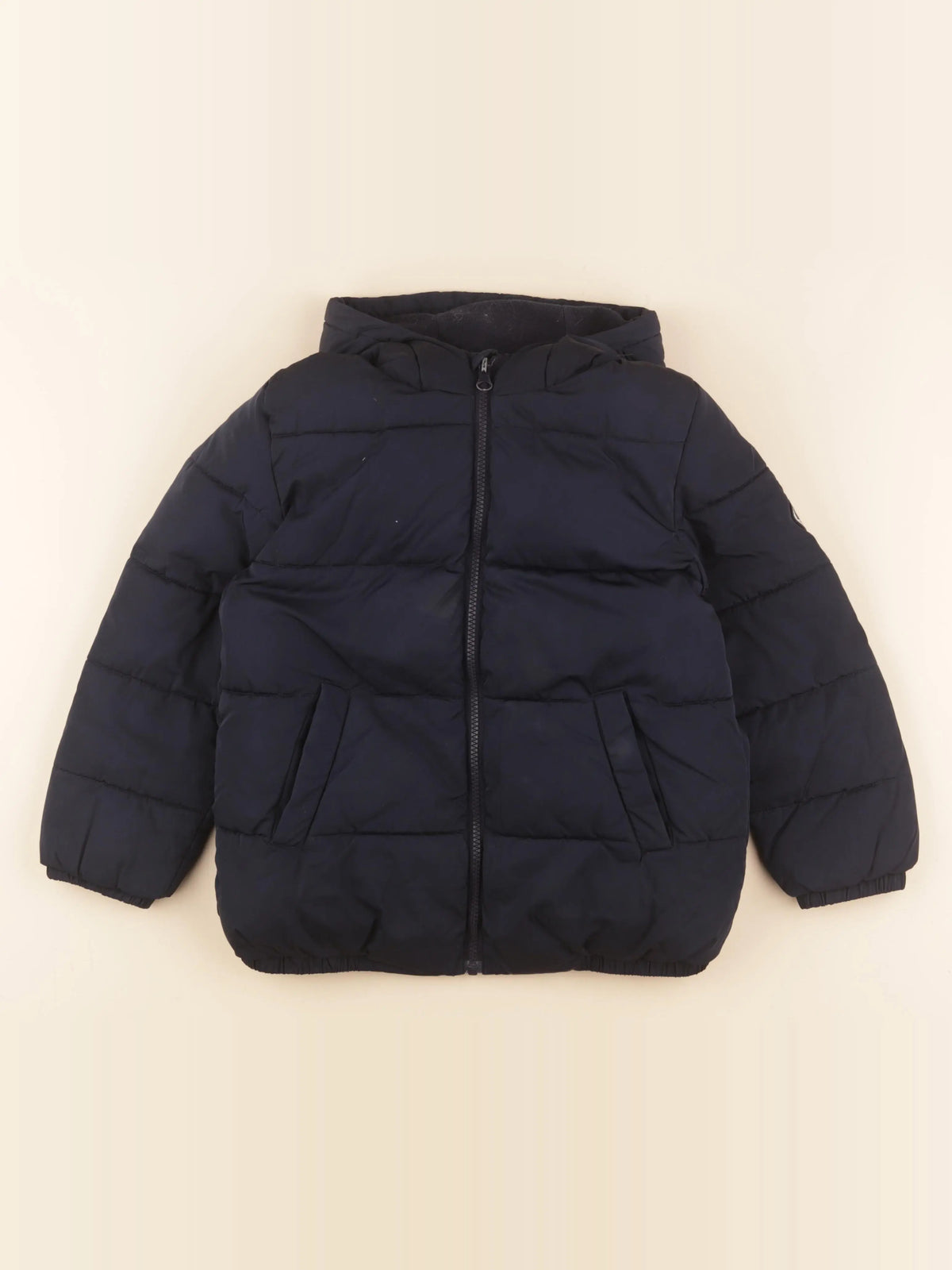 Petit Bateau - doudoune bleu - 8 ans