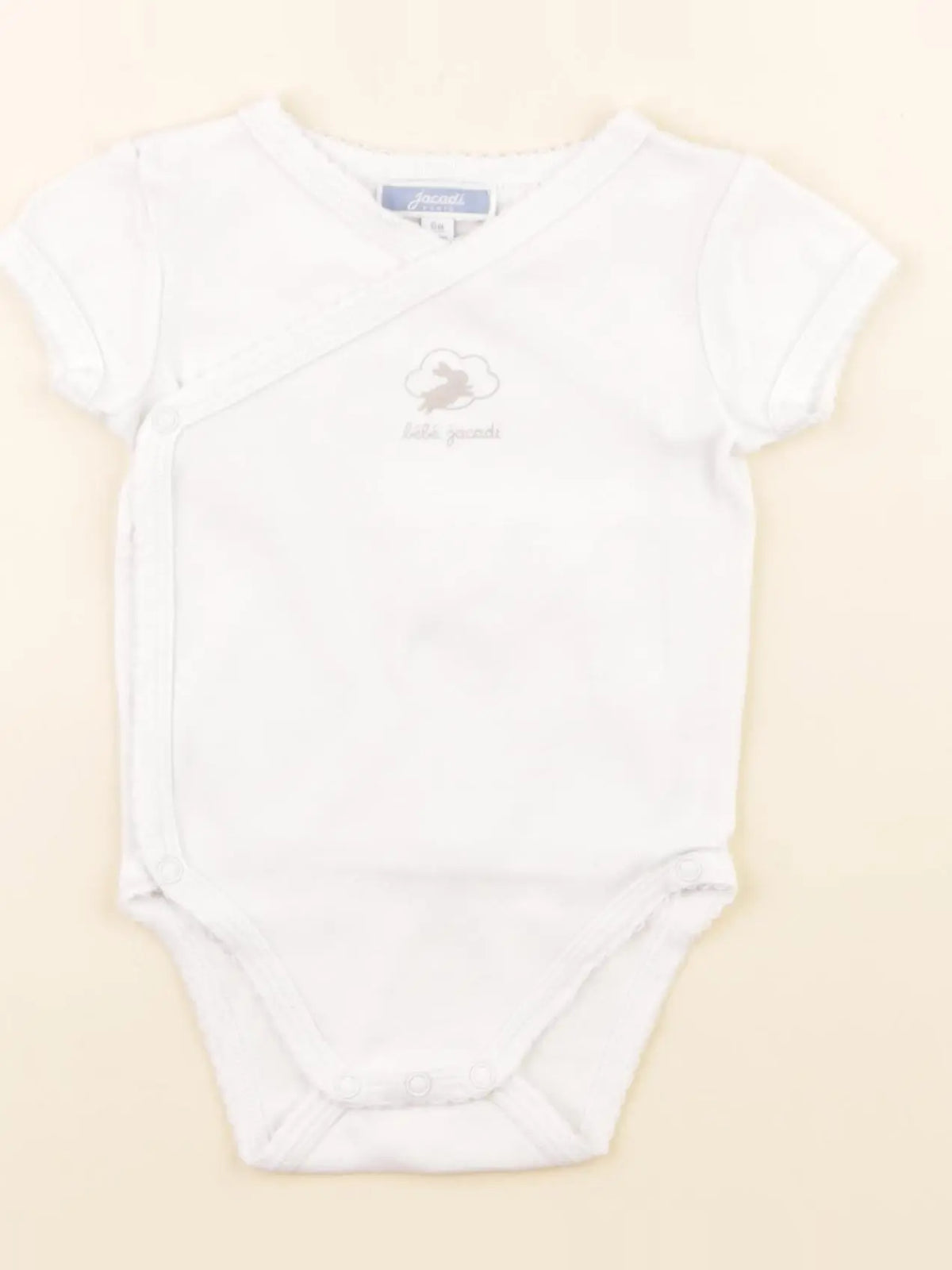 Jacadi - body blanc - 6 mois