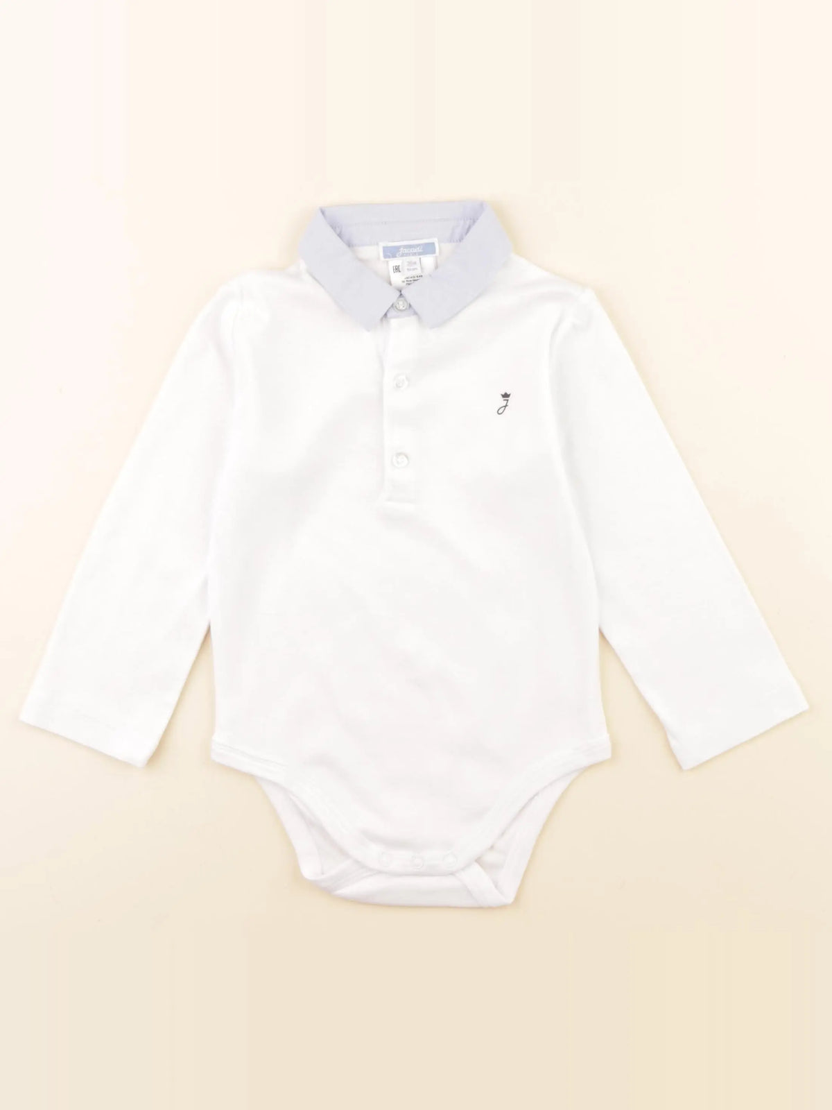Jacadi - body à col blanc - 3 ans