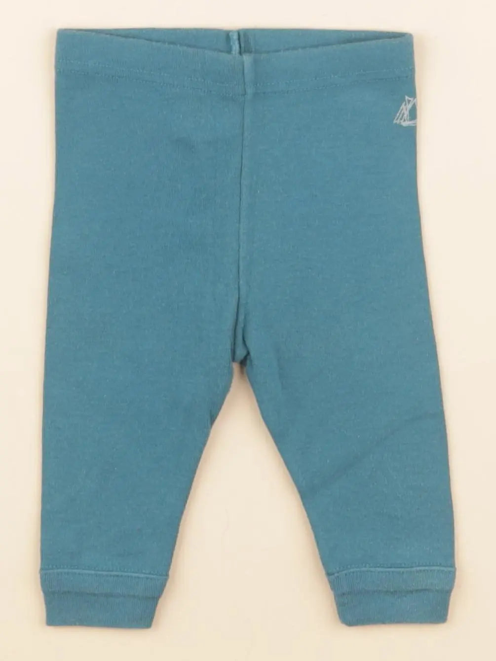 Petit Bateau - legging bleu - 3 mois
