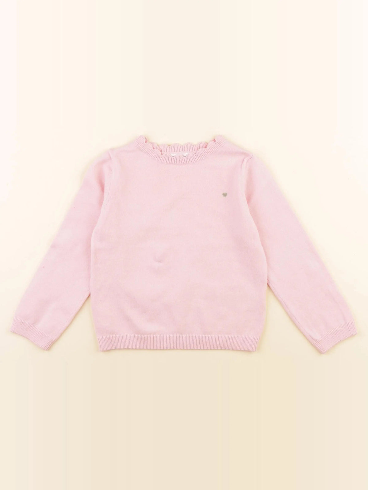 Vertbaudet - pull rose - 4 ans