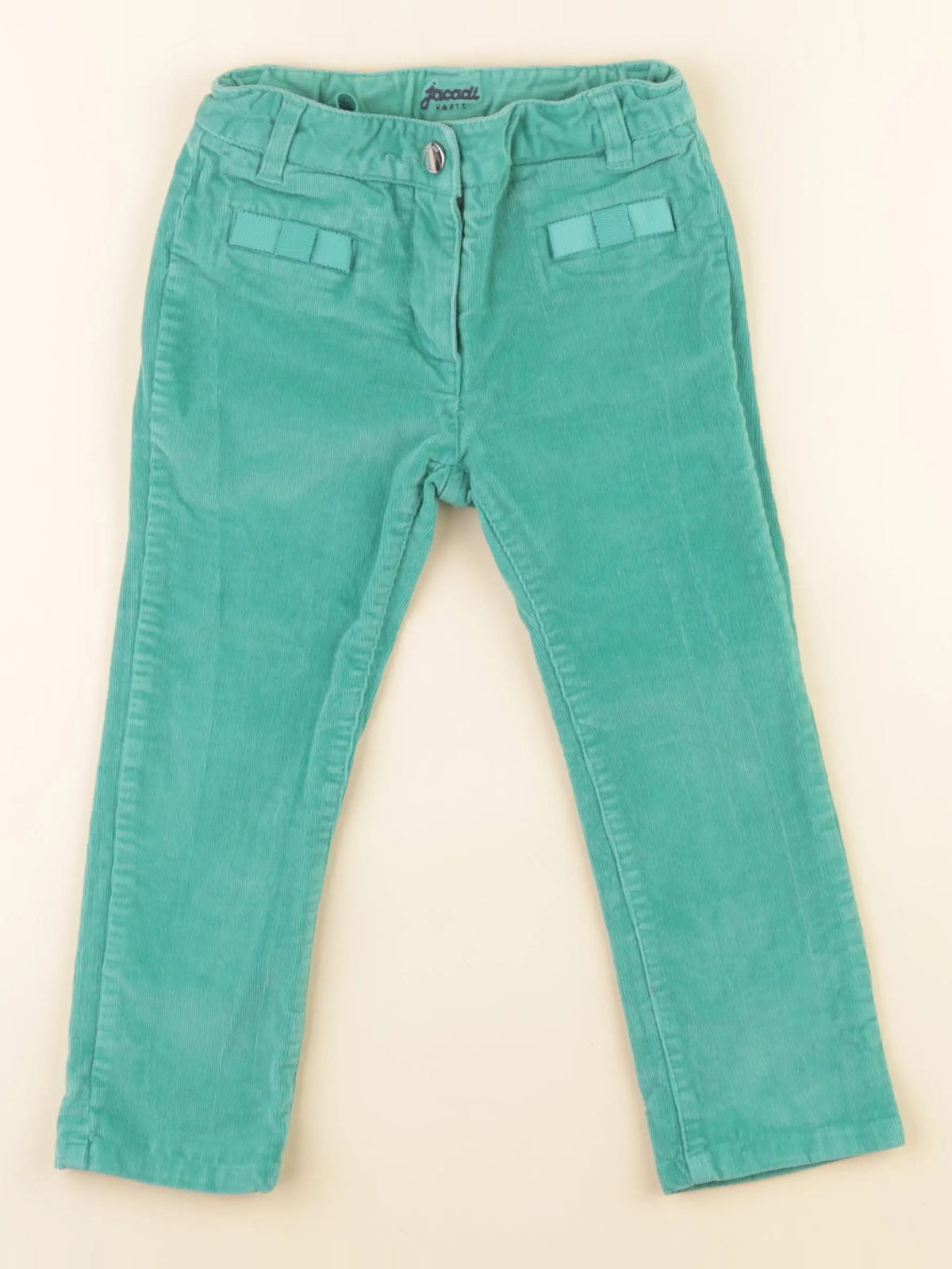 Jacadi - pantalon vert - 36 mois