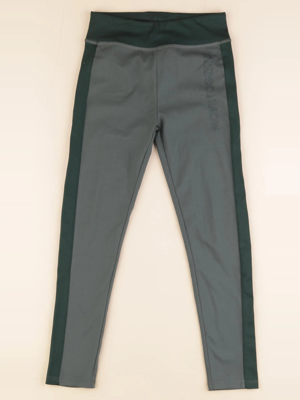 Vertbaudet - legging de sport vert - 8 ans