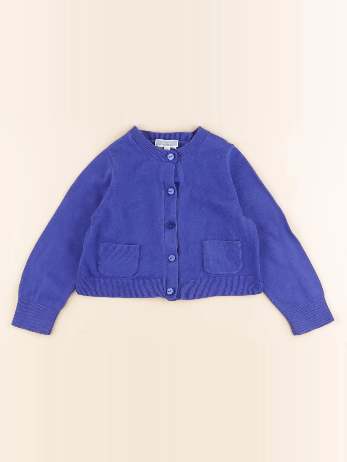 Jacadi - gilet bleu - 3 ans