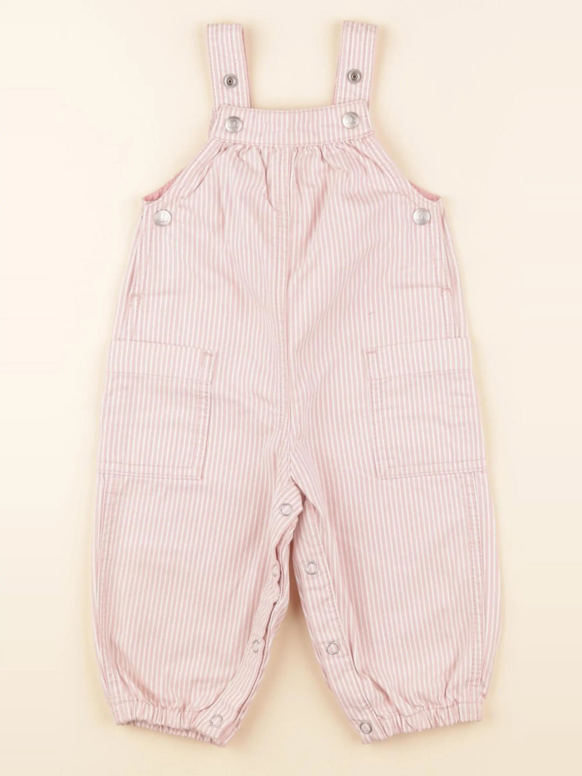 Petit Bateau - salopette rose - 6 mois
