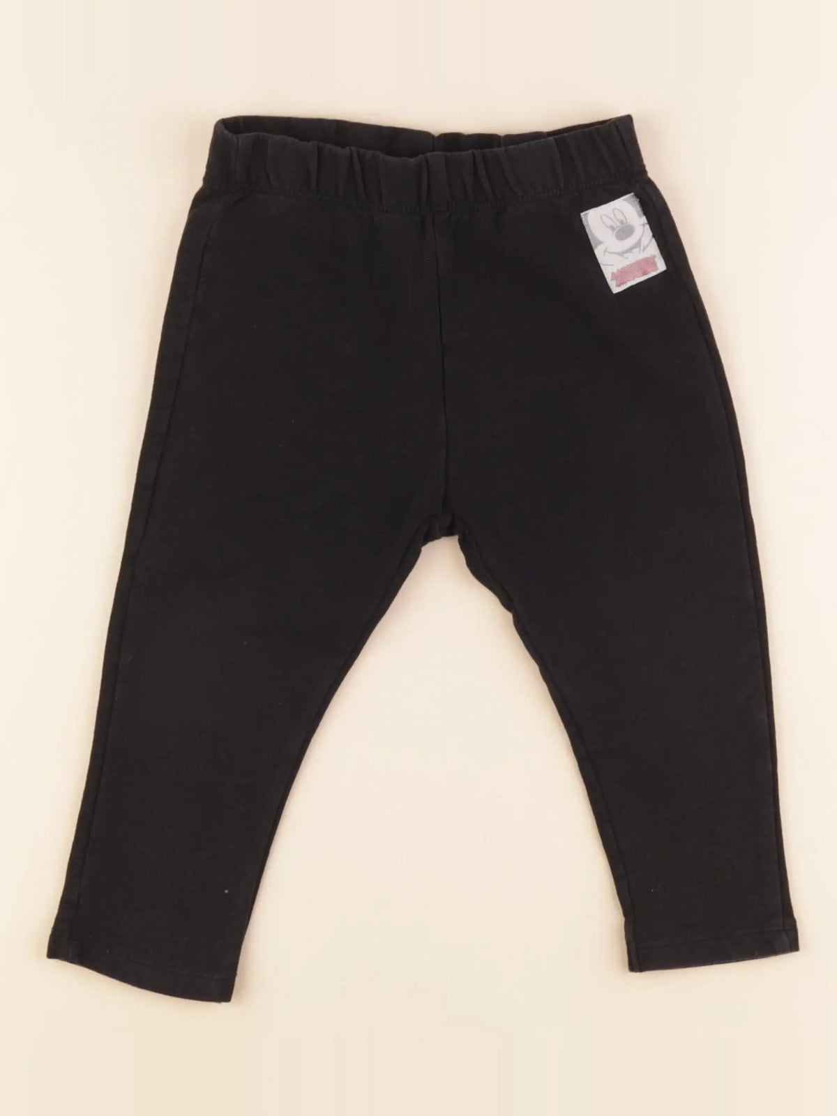 Zara - legging noir - 12/18 mois