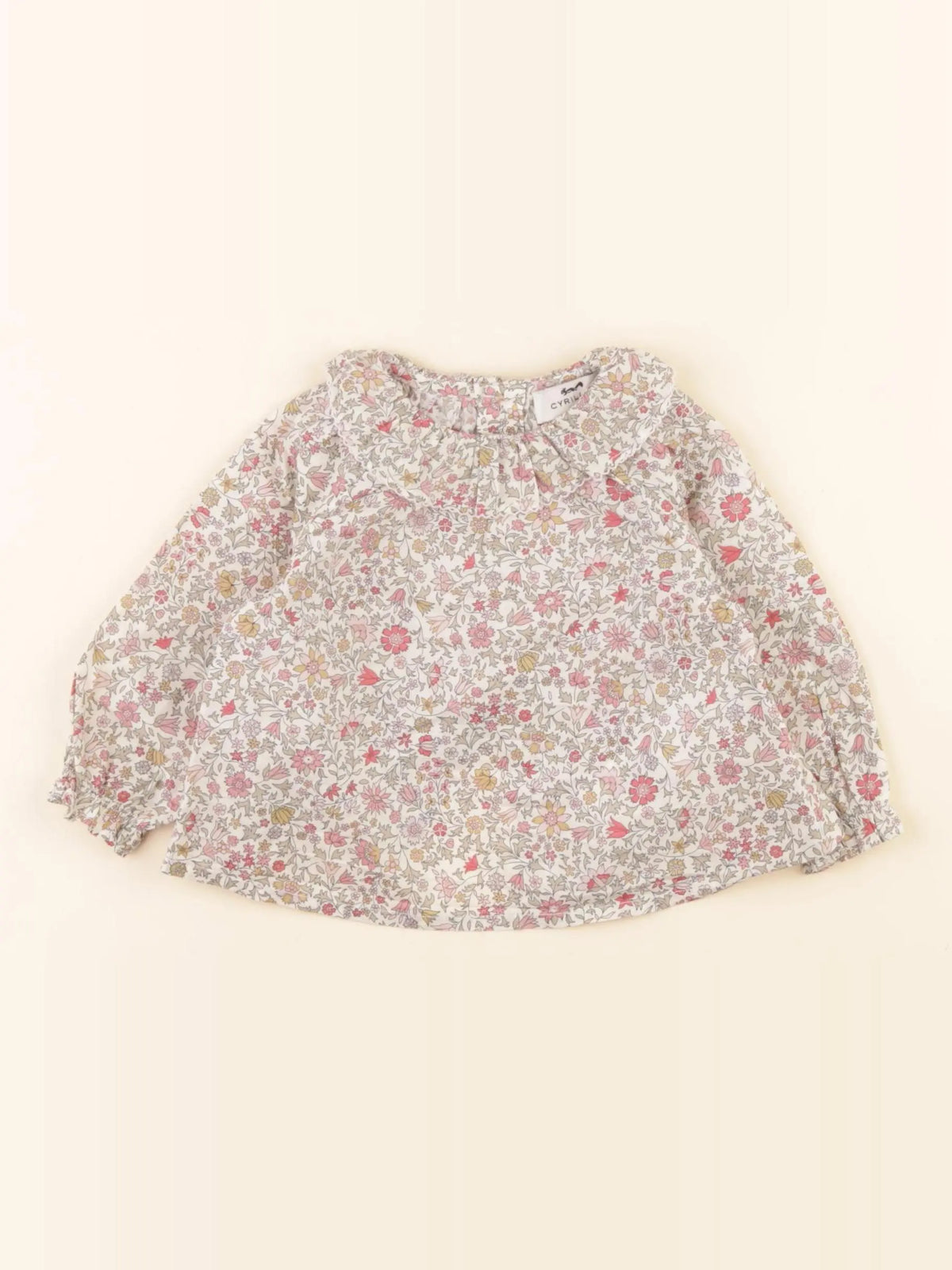 Cyrillus - blouse multicolore - 6 mois
