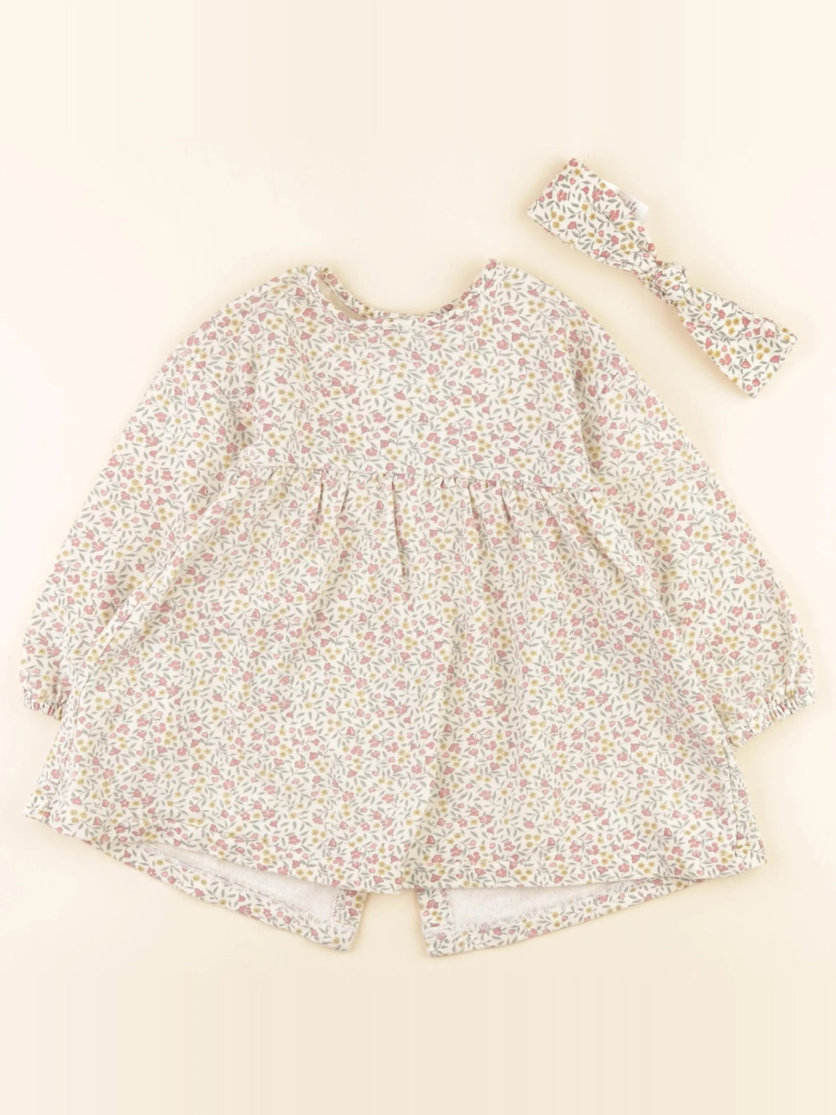 Vertbaudet - robe multicolore - 36 mois