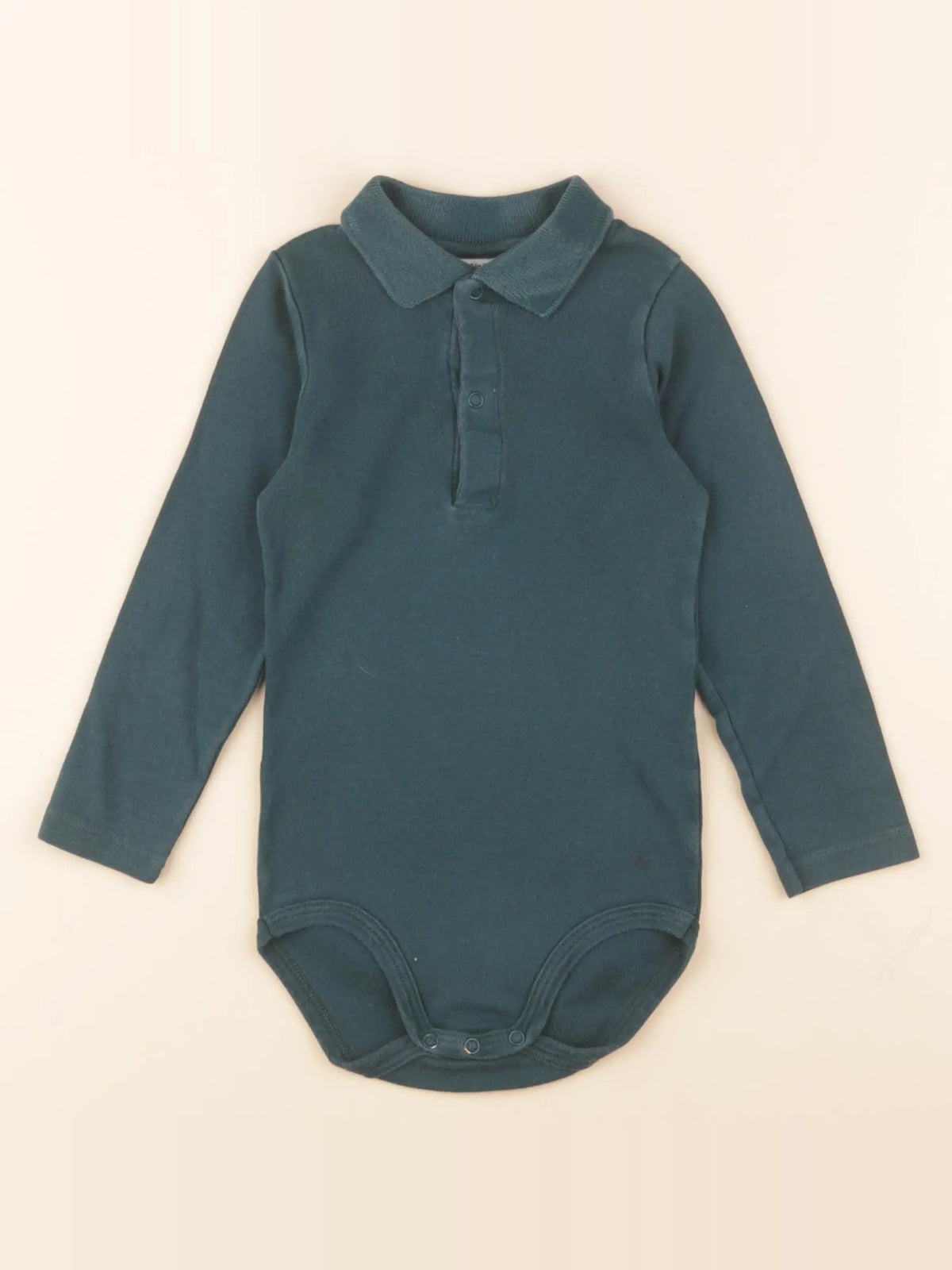 Petit Bateau - body à col vert - 24 mois