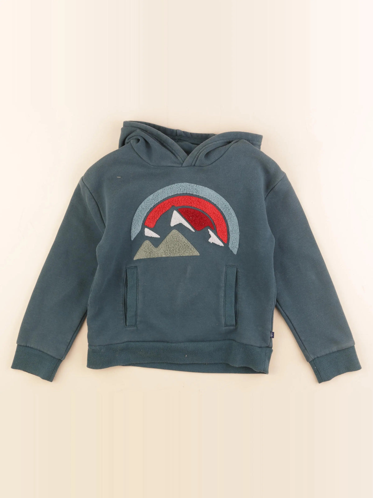 Okaidi - sweat vert - 8 ans