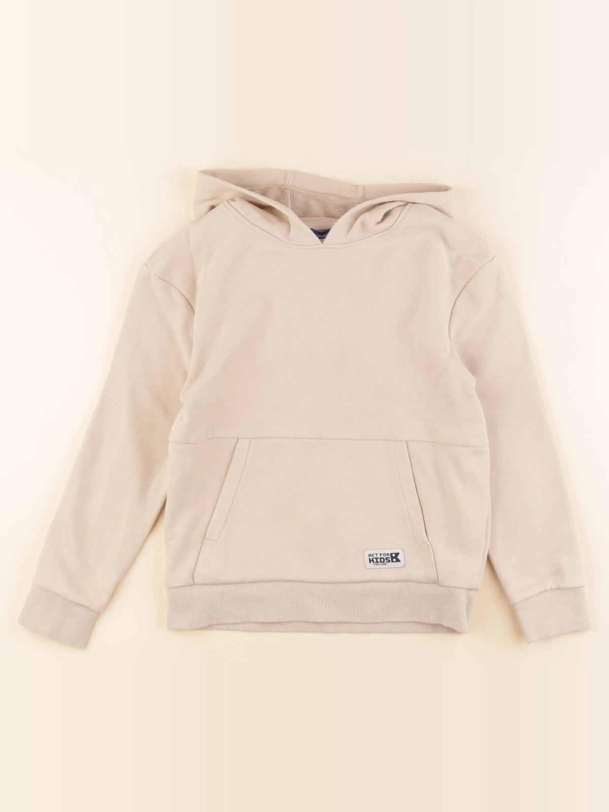 Okaidi - sweat beige - 8 ans