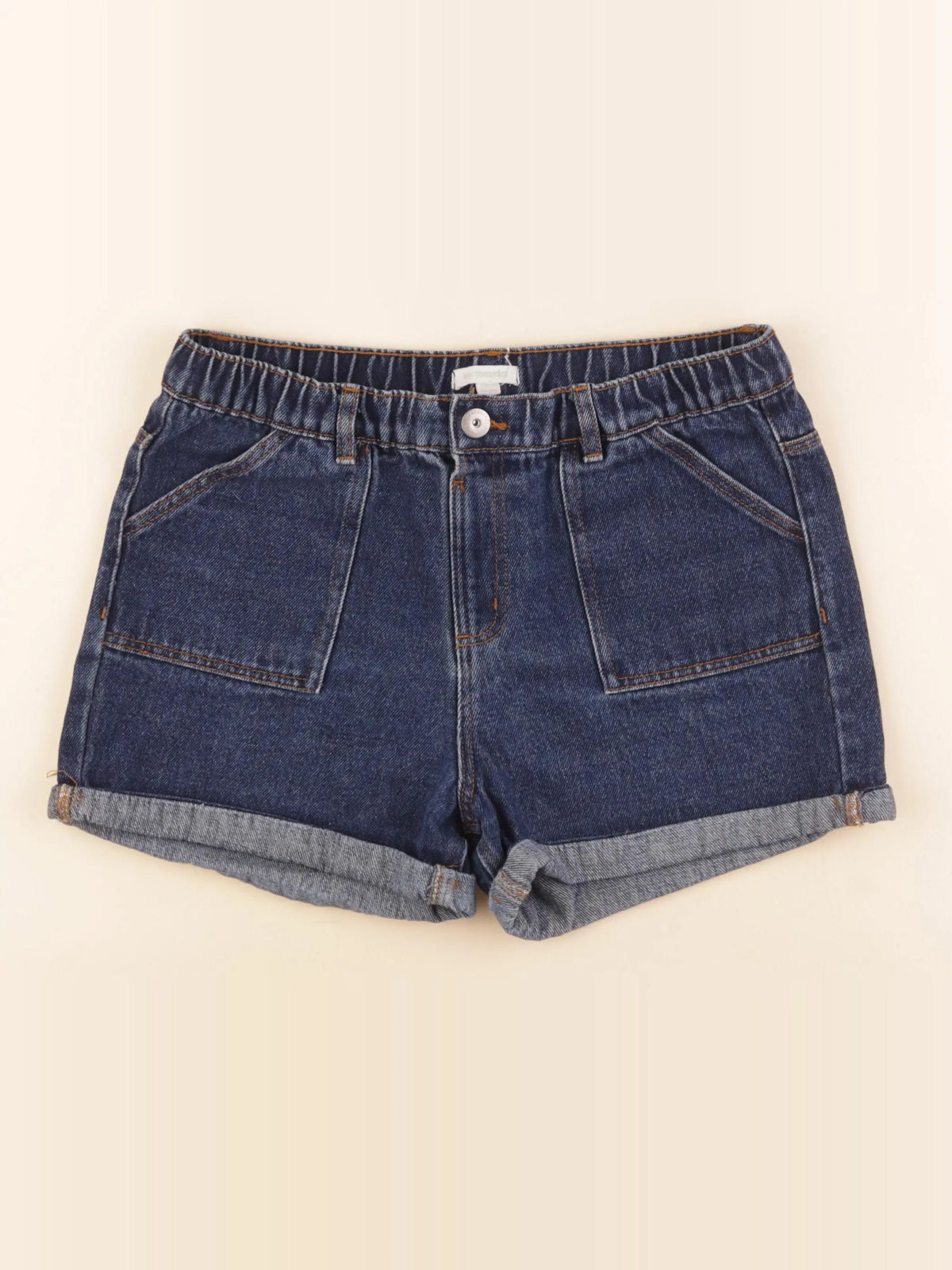 Vertbaudet - short bleu - 14 ans