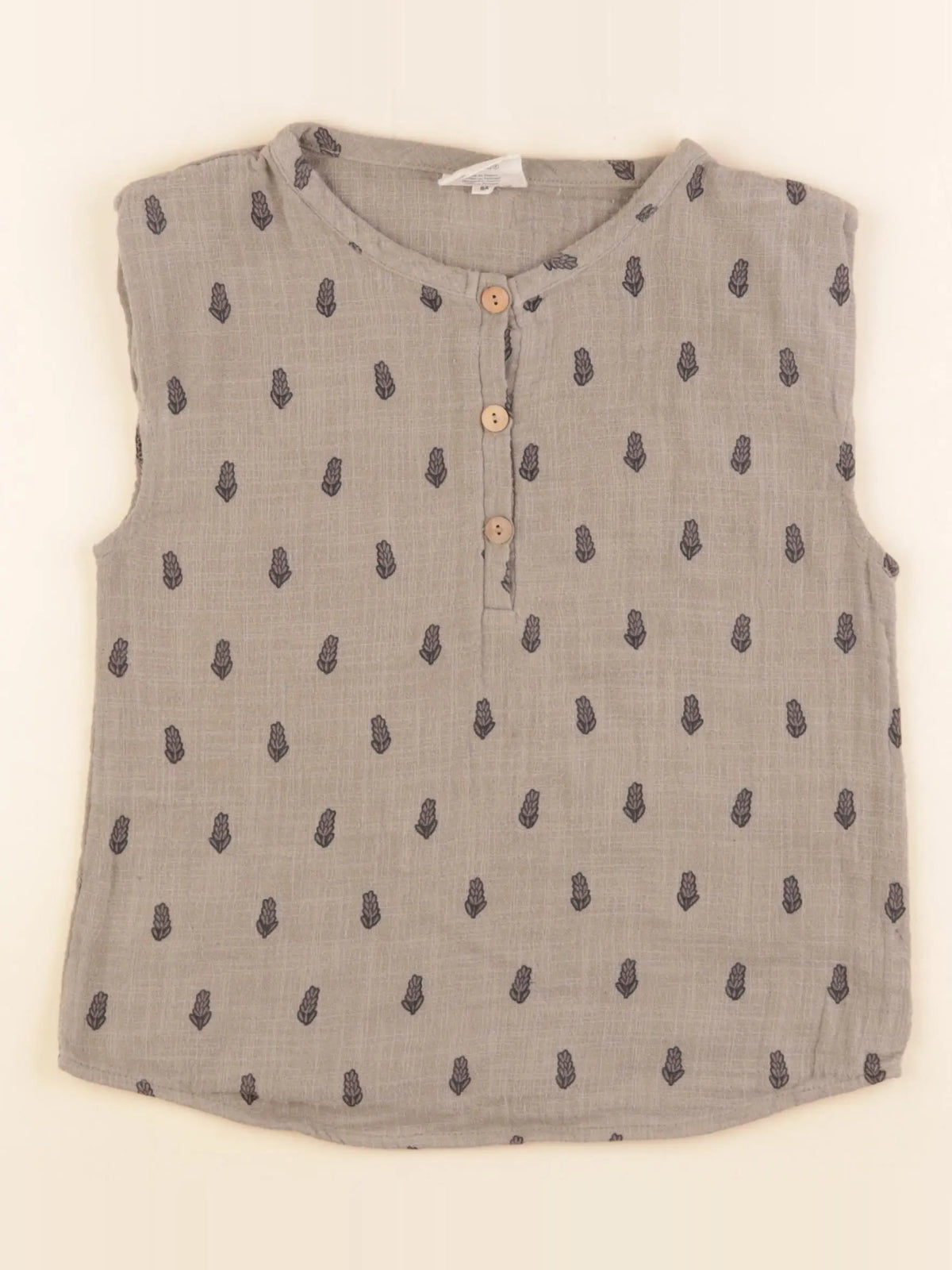 Studio Boheme - blouse gris - 8 ans