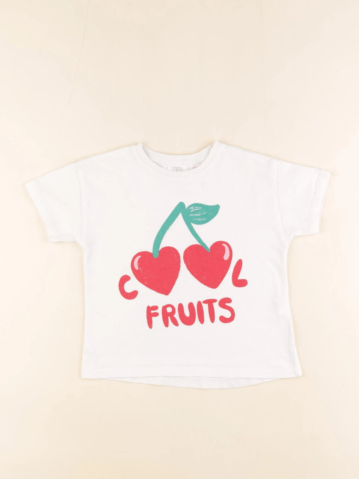 Zara - tee-shirt blanc - 18/24 mois