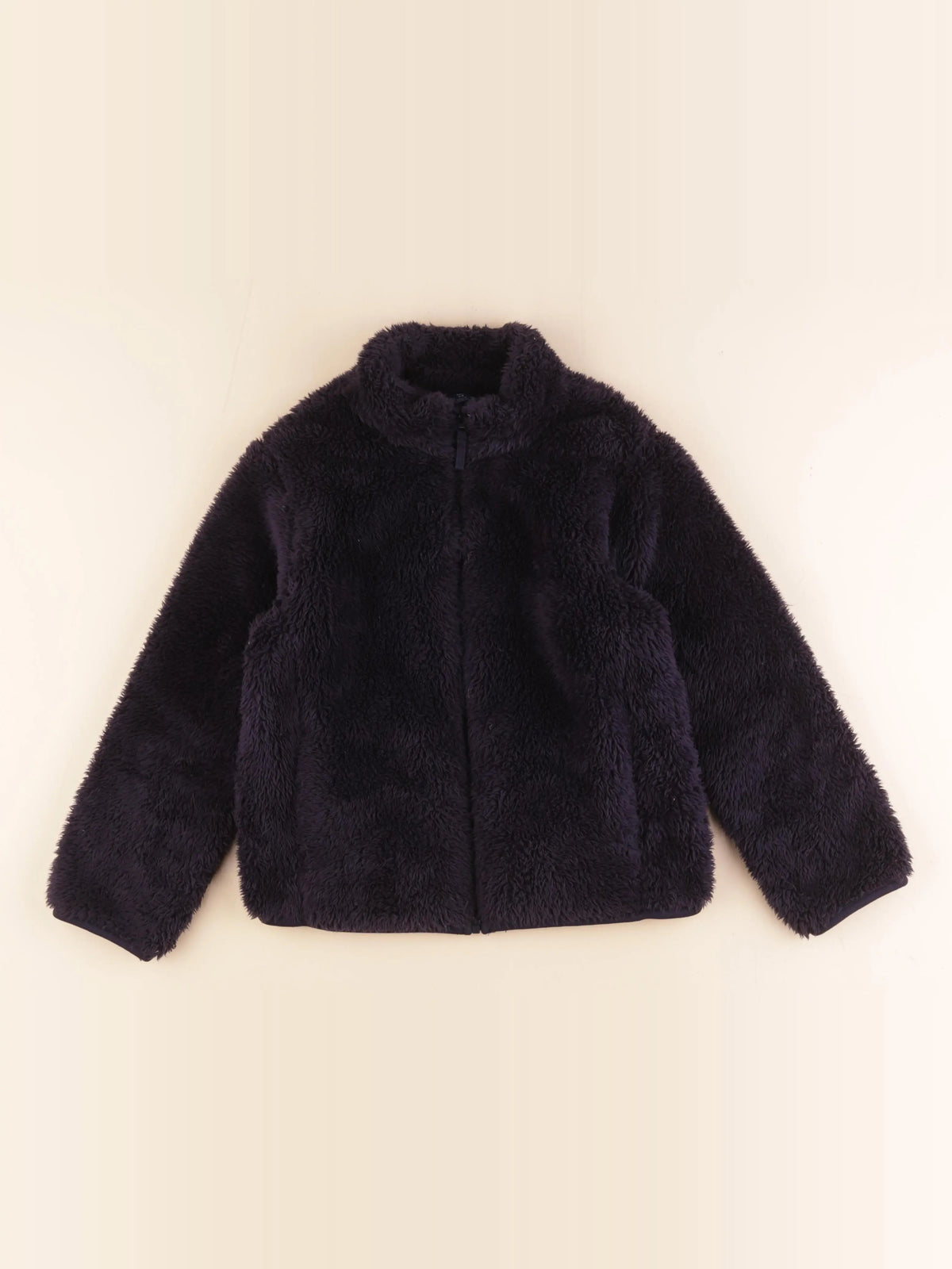 Uniqlo - veste bleu - 7/8 ans