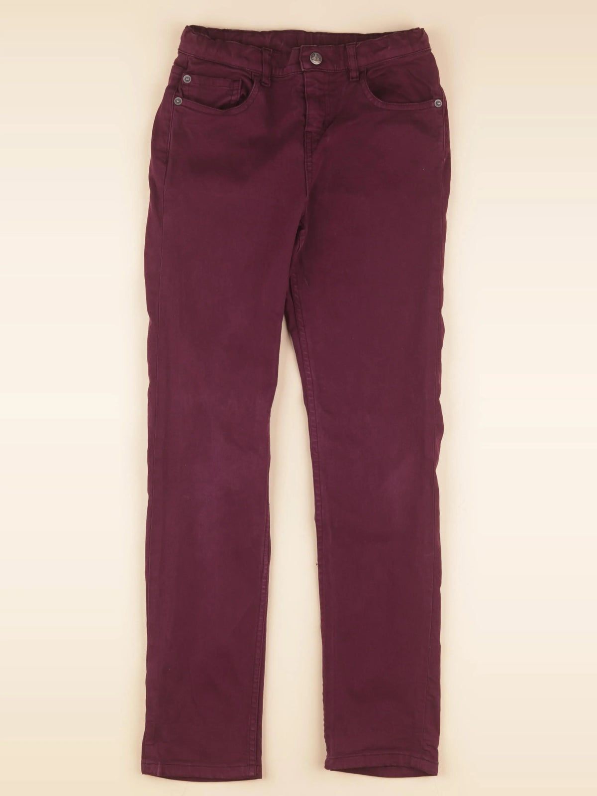 Petit Bateau - pantalon violet - 10 ans