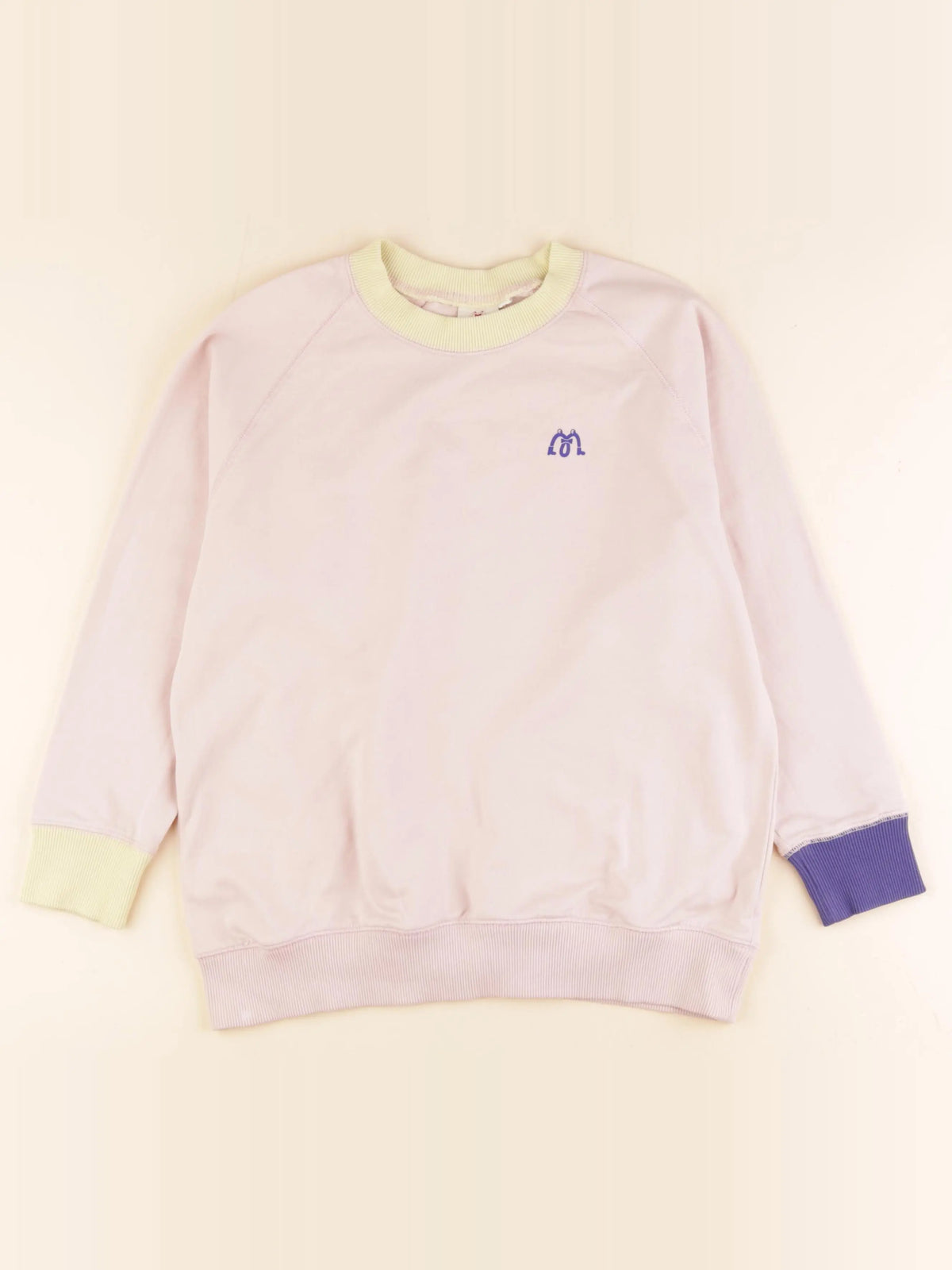 Les Marsiens - sweat rose - 12 ans