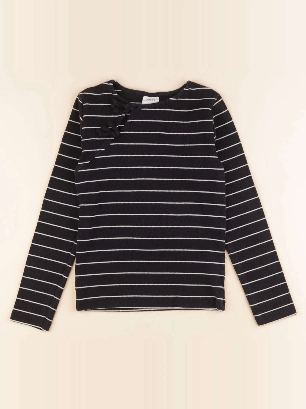 Zara - tee-shirt noir - 9/10 ans