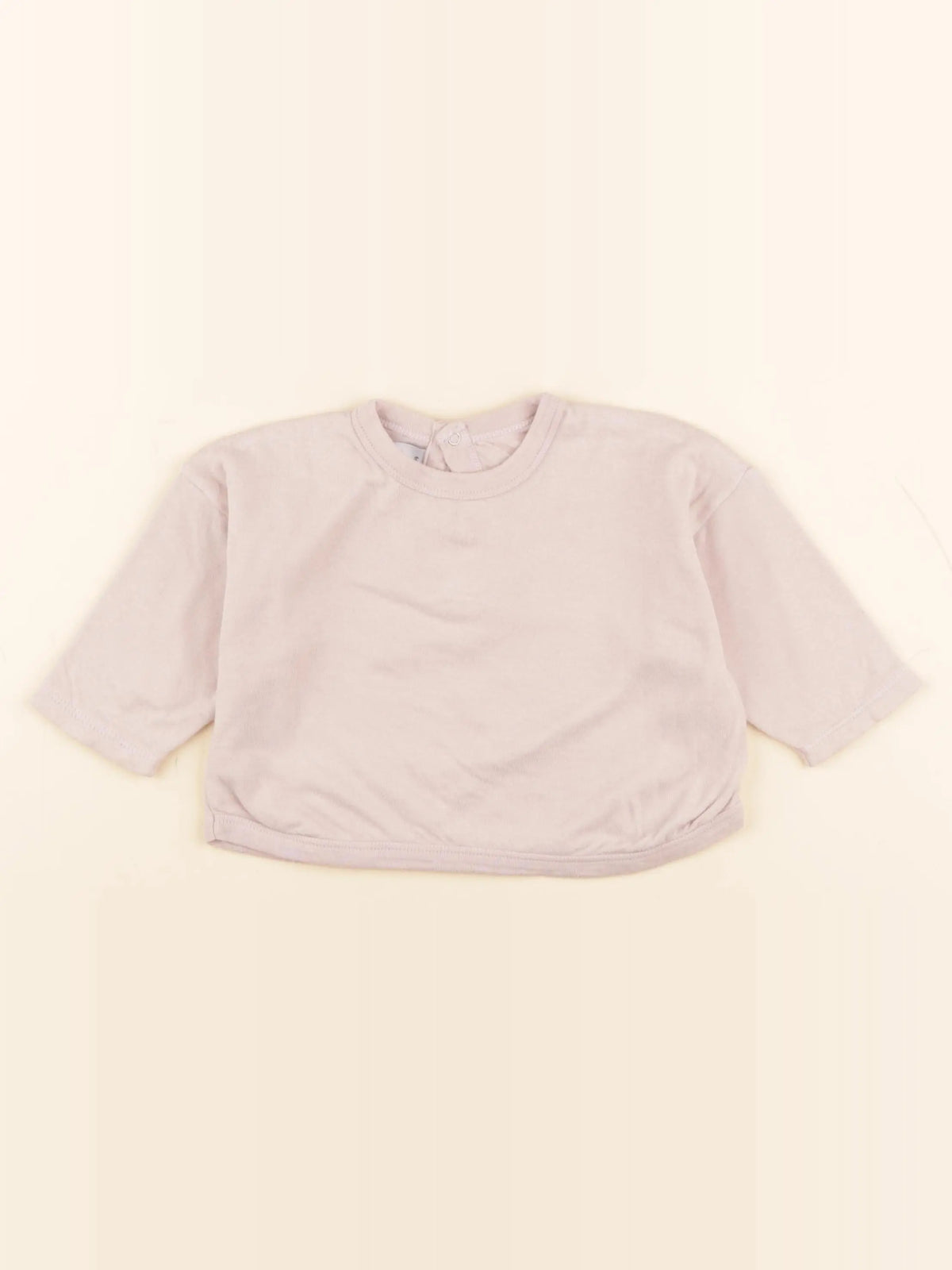 Petit Bateau - tee-shirt rose - 6 mois