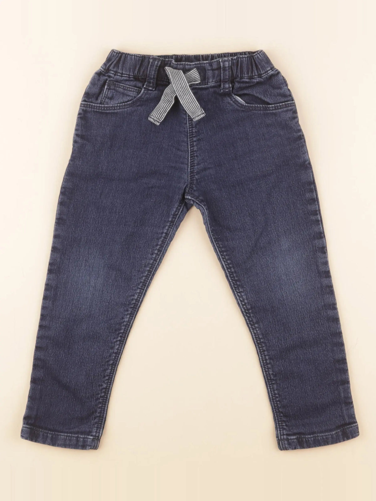 Petit Bateau - jean bleu - 24 mois