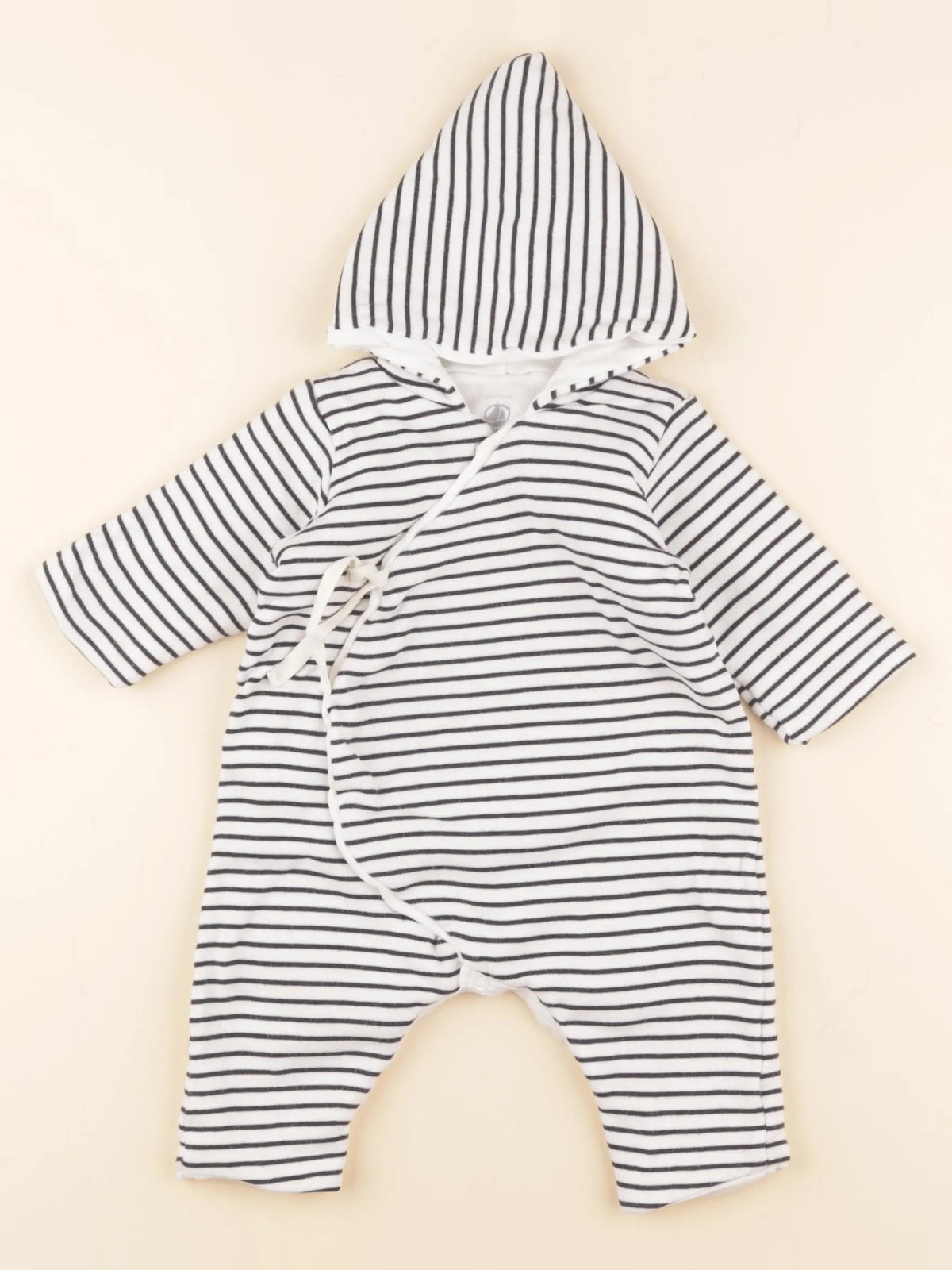 Petit Bateau - combinaison bleu - 3 mois