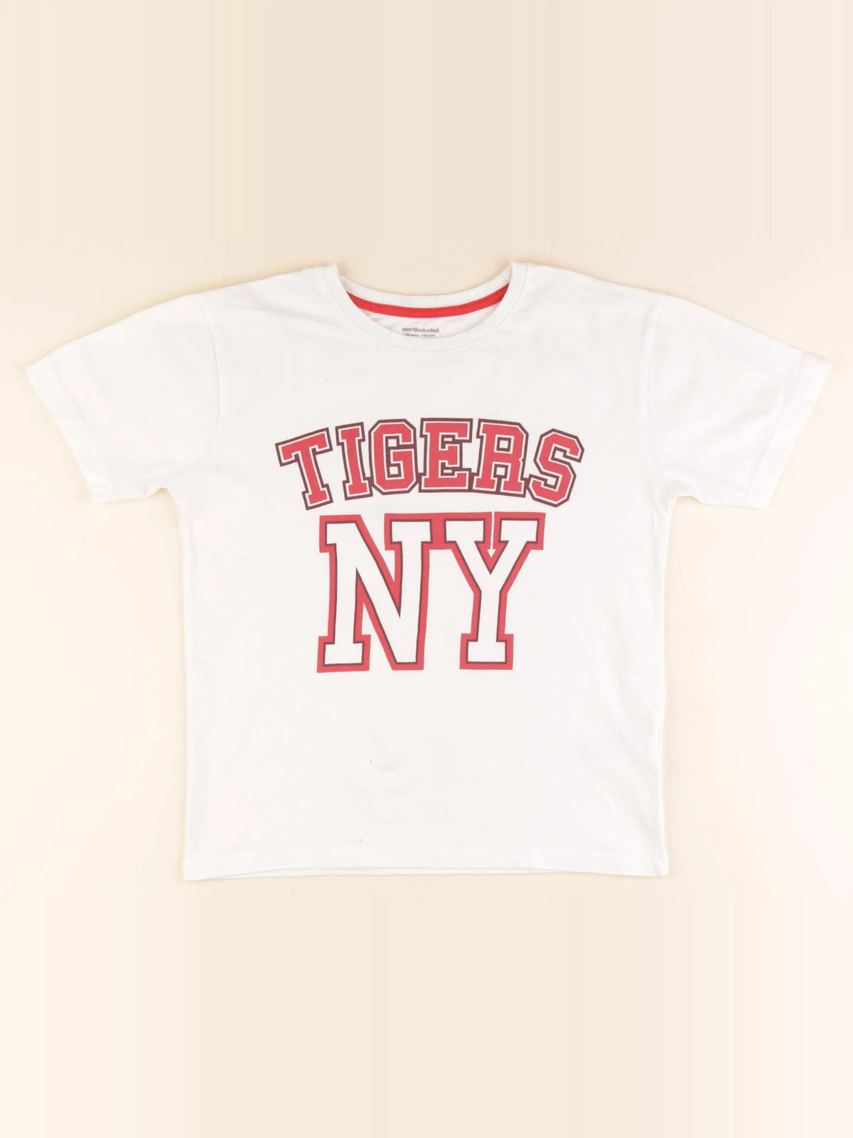Vertbaudet - tee-shirt blanc - 10 ans
