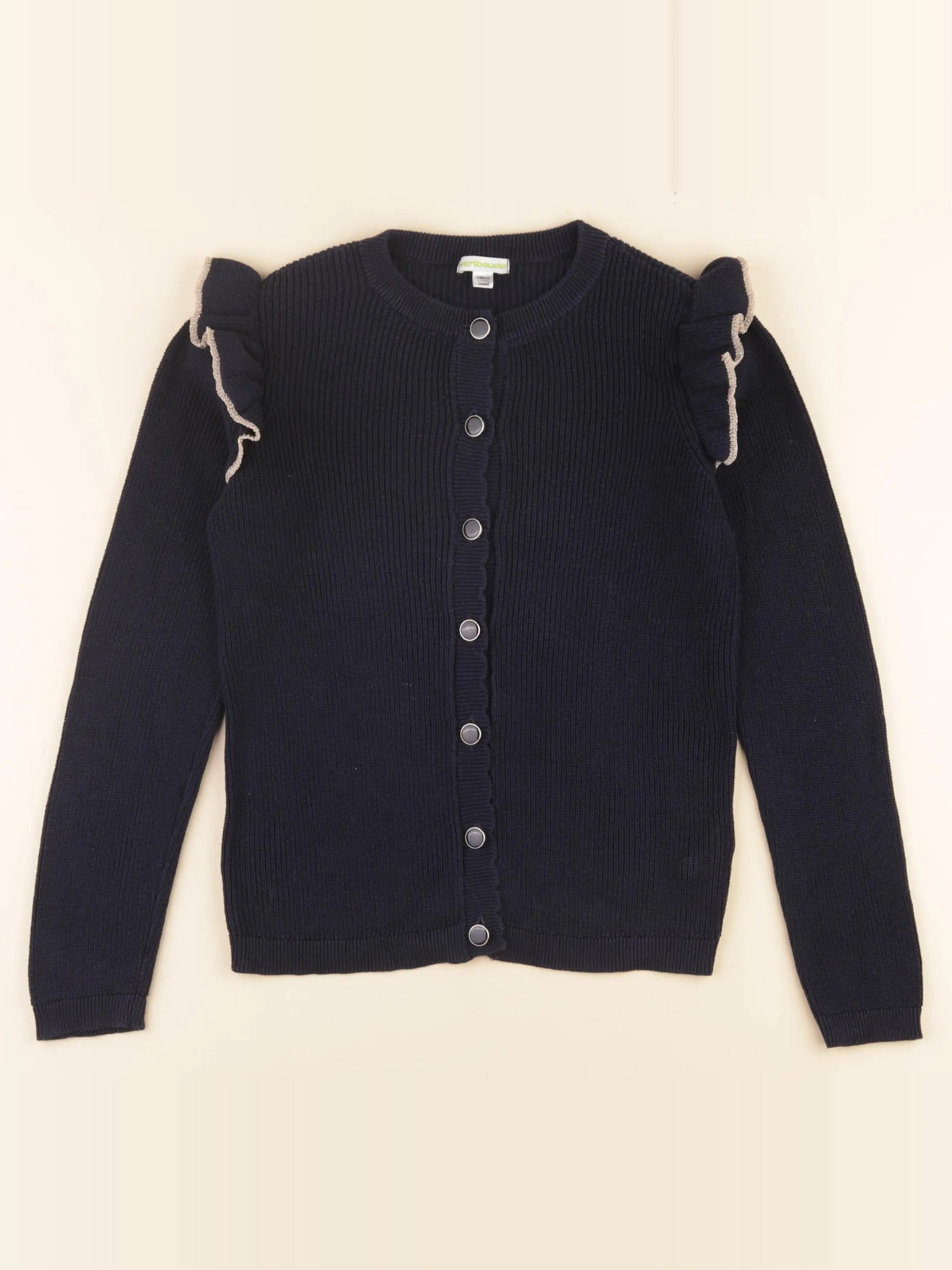 Vertbaudet - gilet bleu - 10 ans