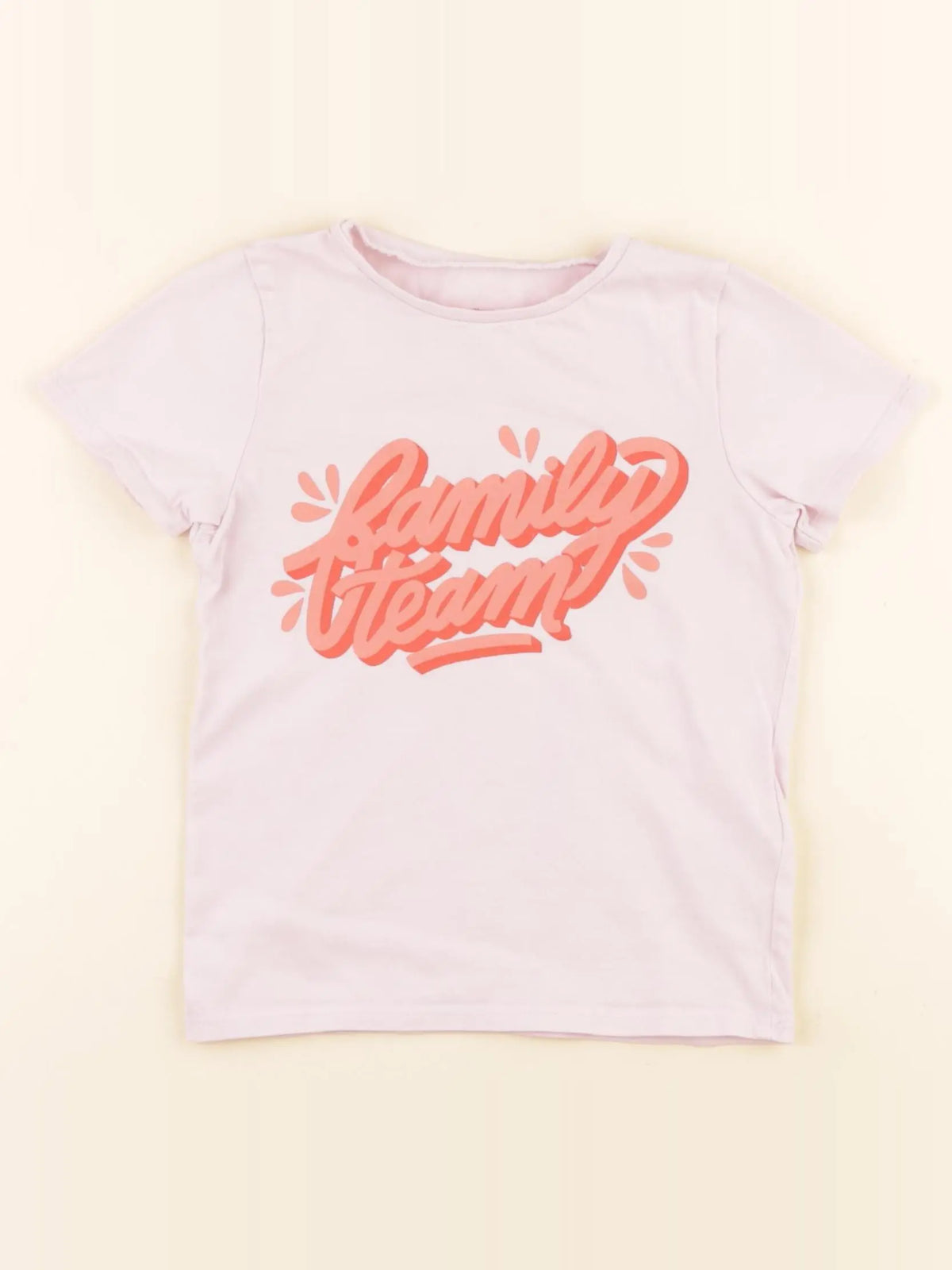 Vertbaudet - tee-shirt rose - 2 ans